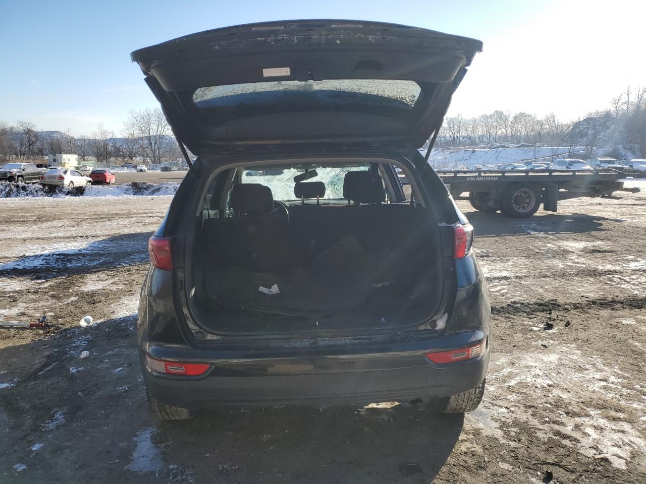 2018 KIA Sportage VIN KNDPMCAC6J7420609 Copart auction photo, all over / side damage thumbnail 6