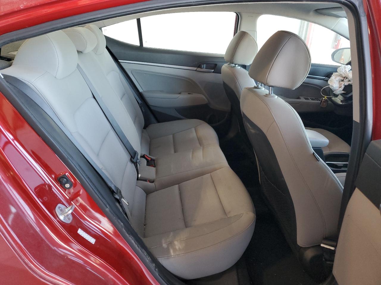 2017 Hyundai Elantra VIN KMHD84LF3HU207855 Copart auction photo, front end damage thumbnail 10