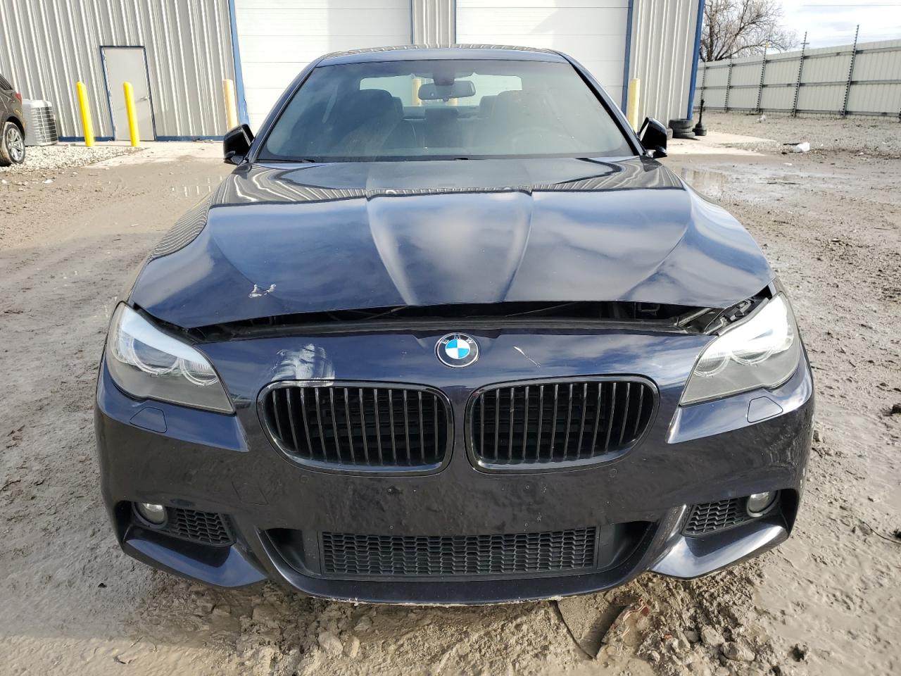 2013 BMW 5er VIN WBAFU9C57DDY71676 Copart auction photo, burn - engine damage thumbnail 5