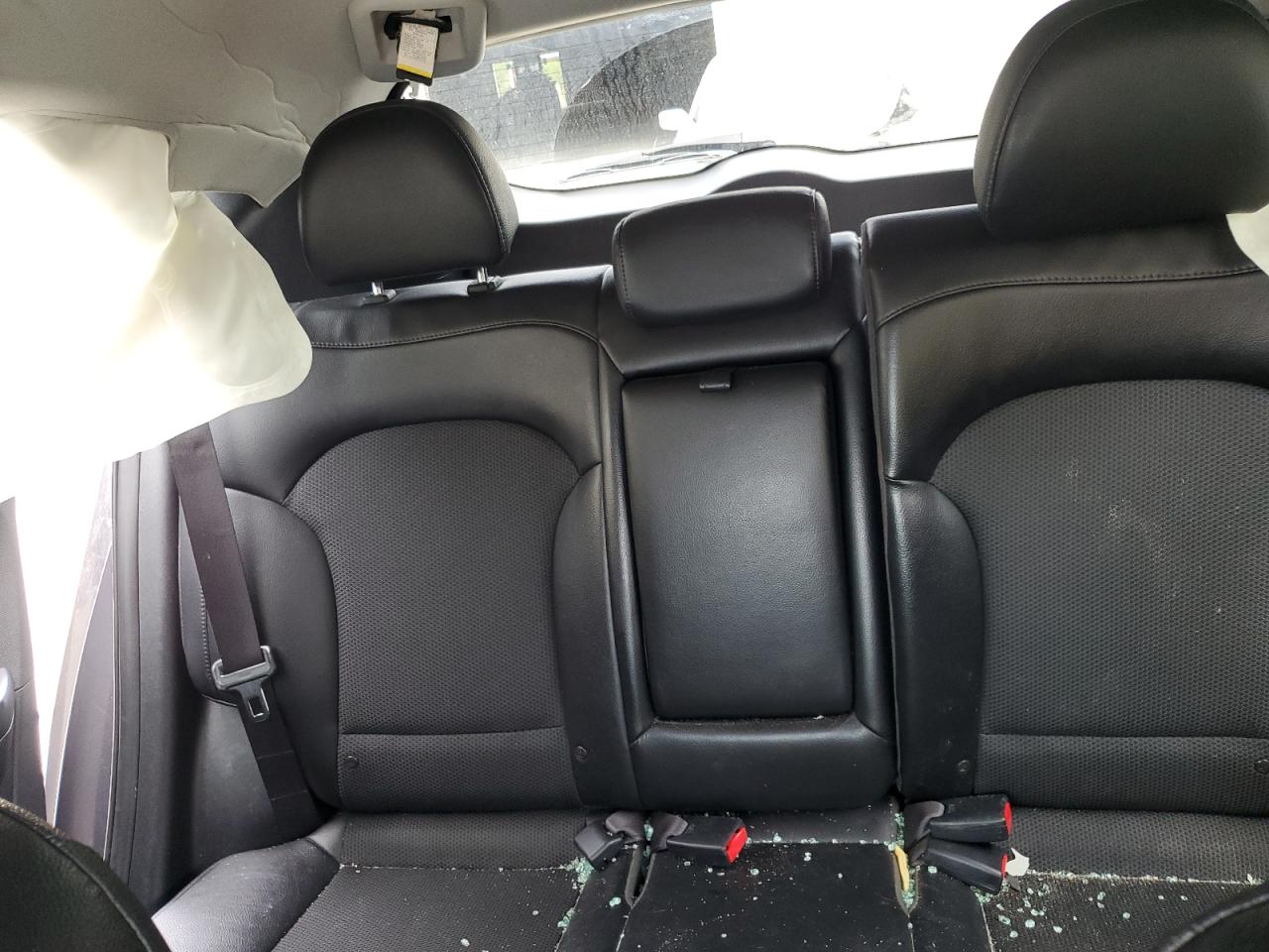 2014 Hyundai Tucson VIN KM8JU3AGXEU853040 Copart auction photo, all over damage thumbnail 10