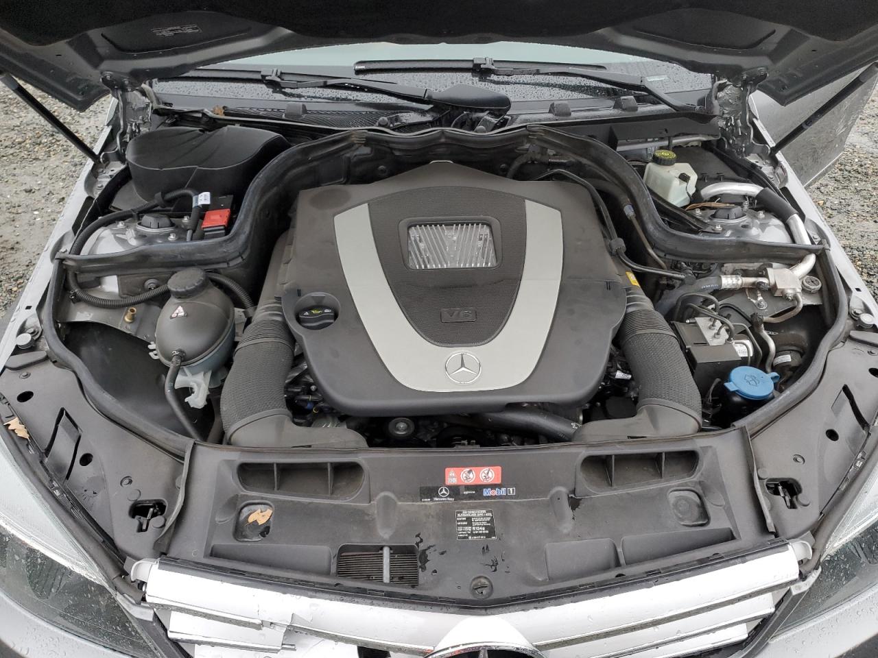 2011 Mercedes-Benz C-klasse VIN WDDGF5EB6BR153782 Copart auction photo, side / front end damage thumbnail 11