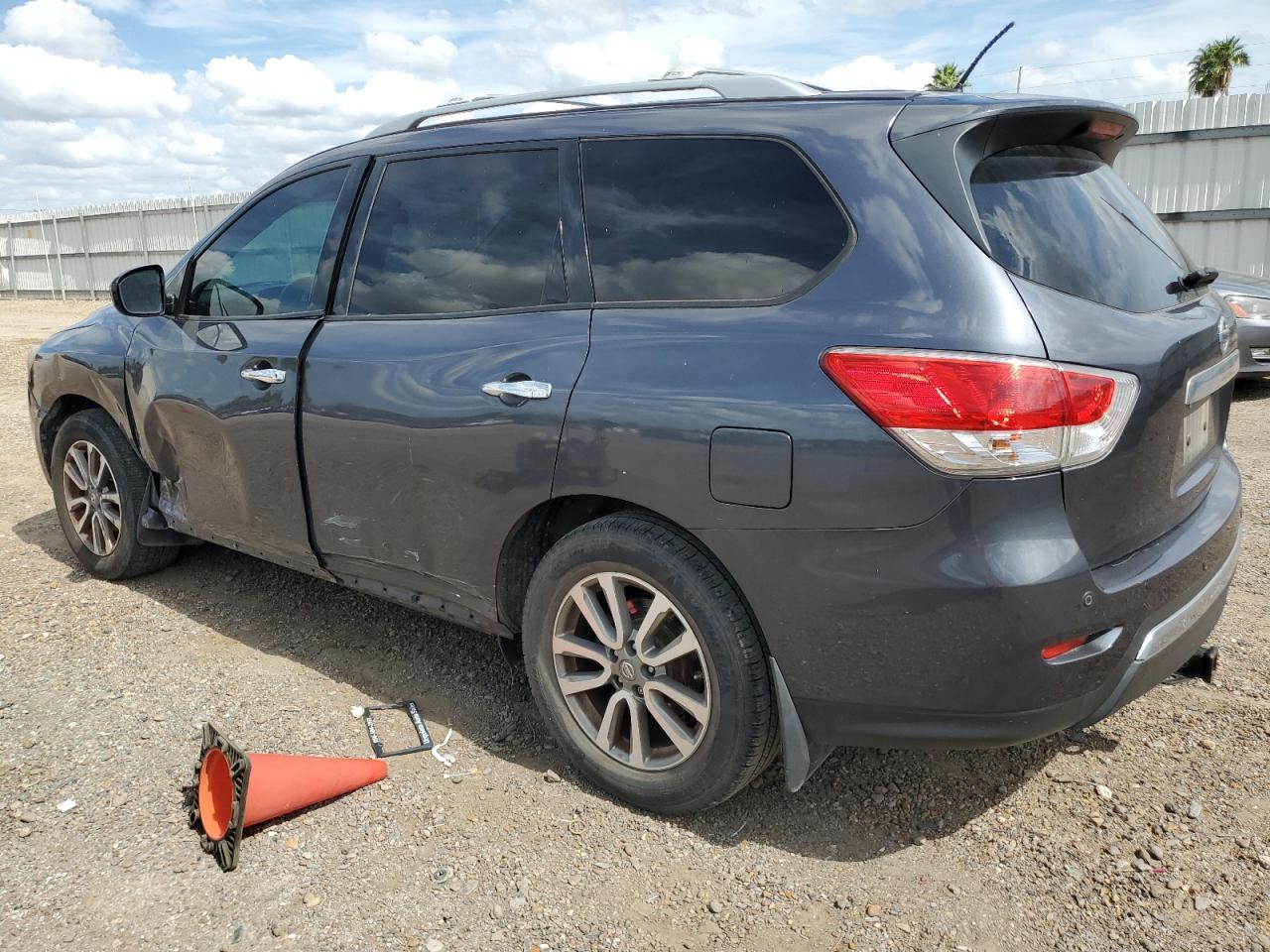 2013 Nissan Pathfinder VIN 5N1AR2MM6DC690730 Copart auction photo, side / minor dent/scratches damage thumbnail 2