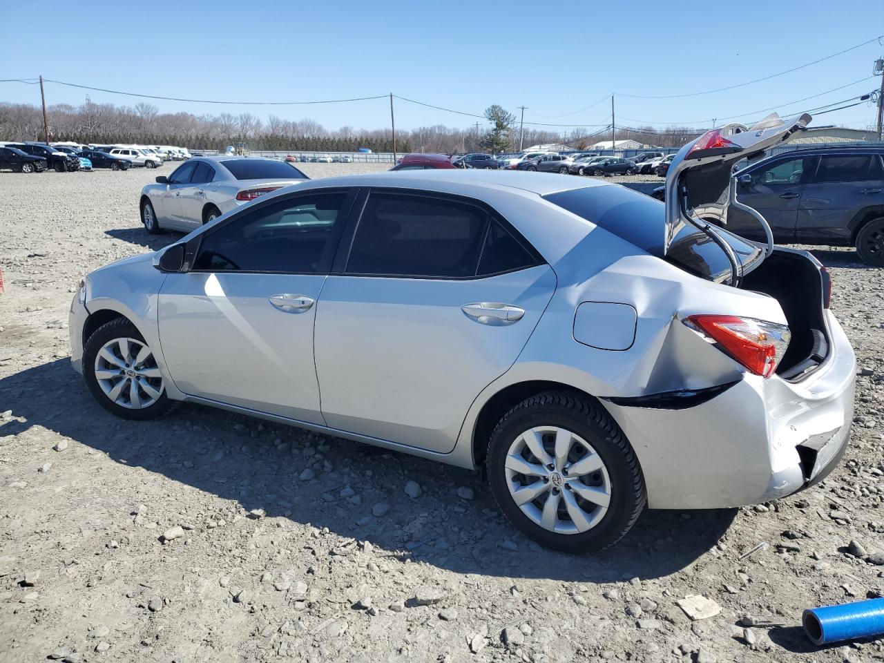 2017 Toyota Corolla VIN 5YFBURHE7HP572119 Copart auction photo, rear end damage thumbnail 2