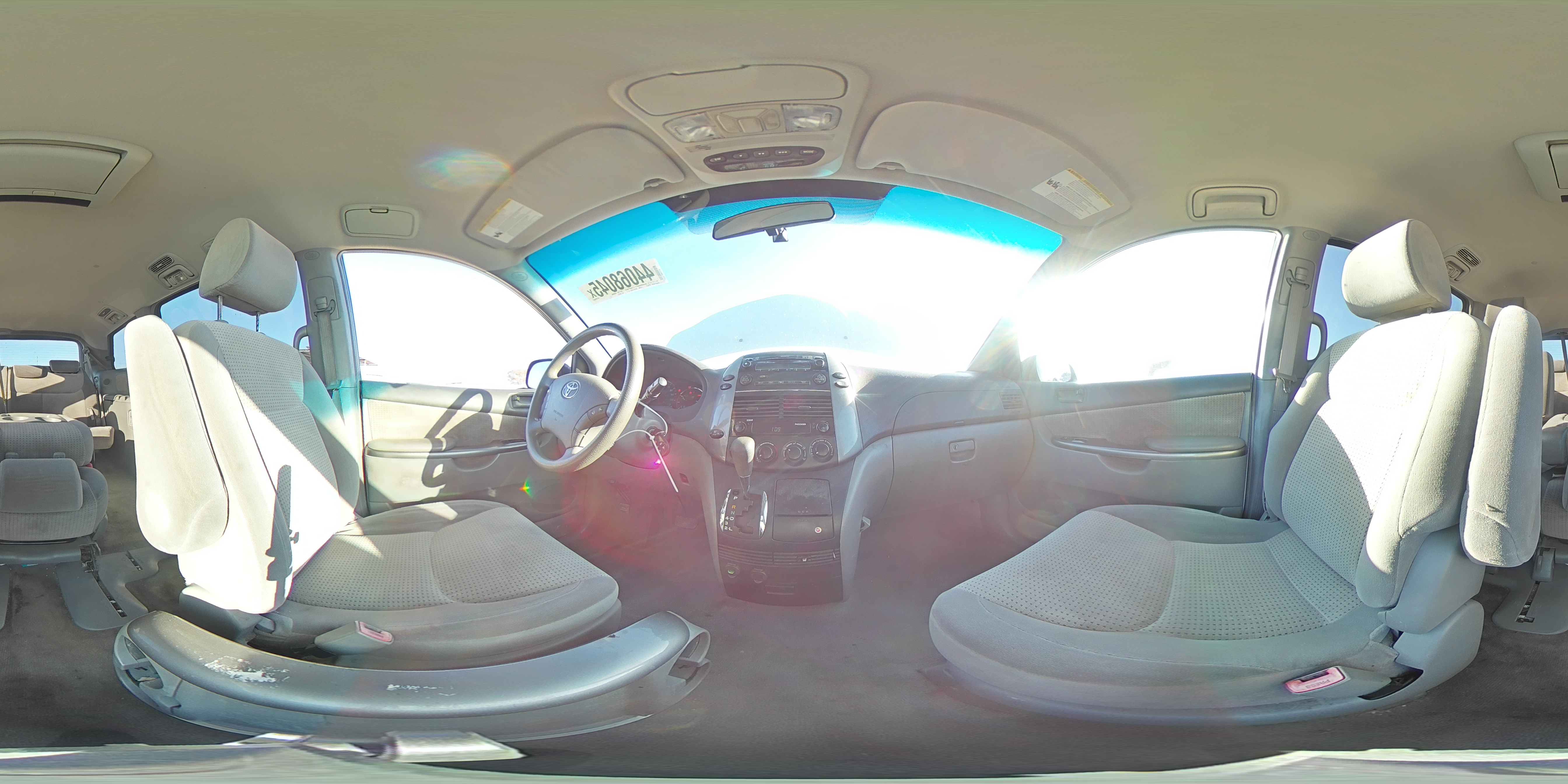 2010 Toyota Sienna VIN 5TDKK4CC9AS328578 Copart auction photo, rear end / minor dent/scratches damage thumbnail 14