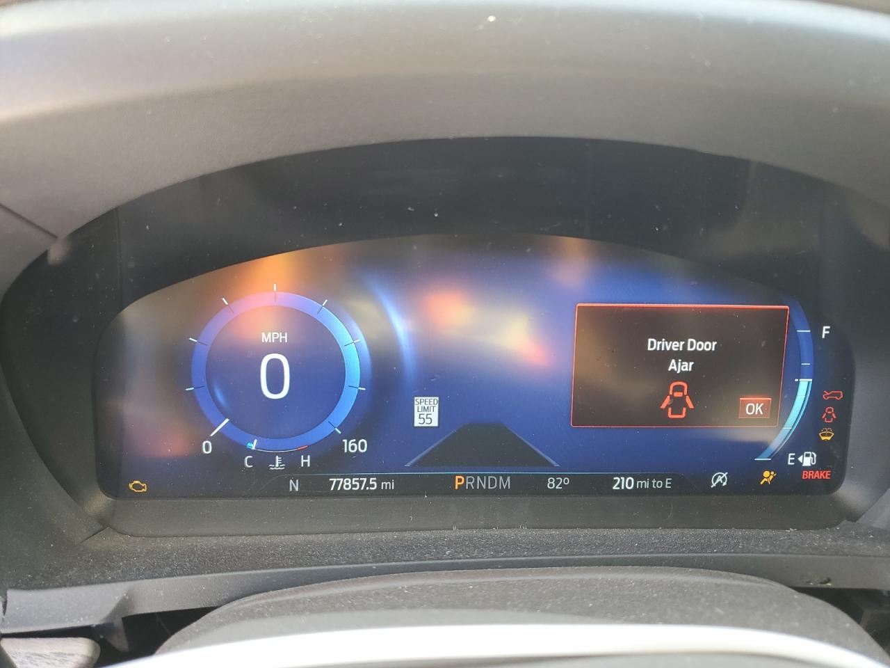 2020 Ford Explorer VIN 1FM5K8HC2LGA38821 Copart auction photo, front end damage thumbnail 9