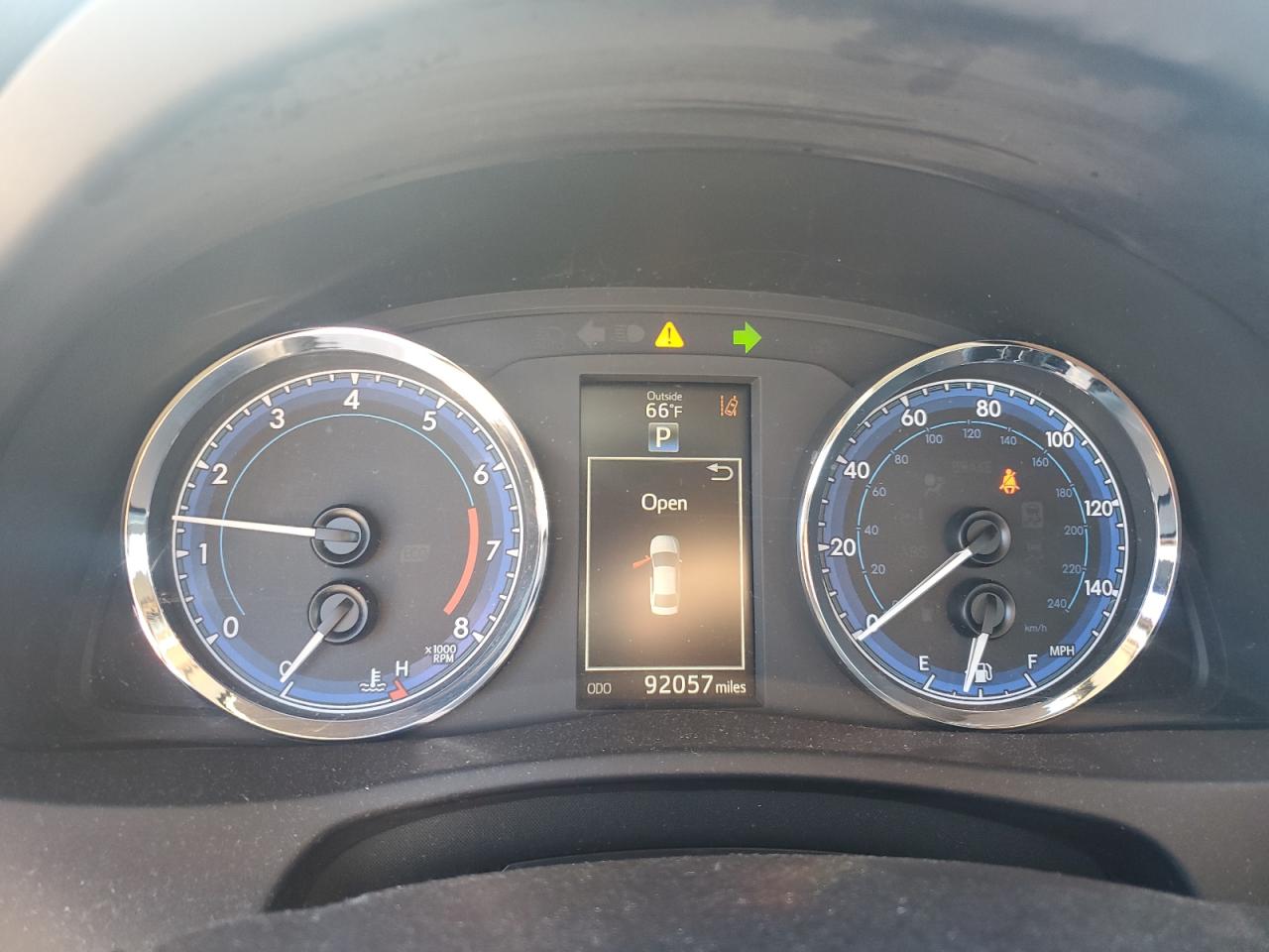 2017 Toyota Corolla VIN 5YFBURHE4HP628355 Copart auction photo, front end / all over damage thumbnail 9