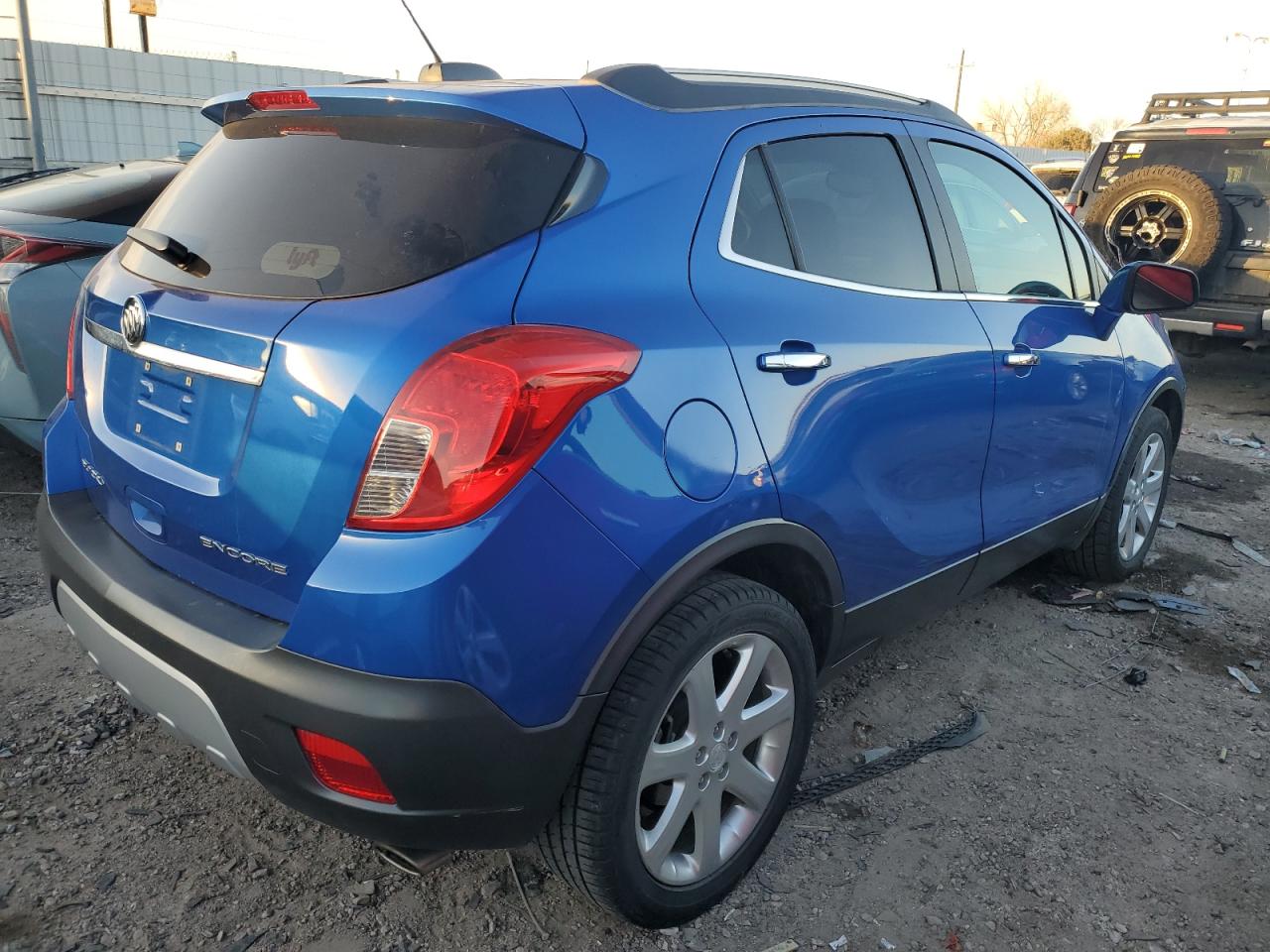 2015 Buick Encore VIN KL4CJCSB5FB199094 Copart auction photo, front end damage thumbnail 3