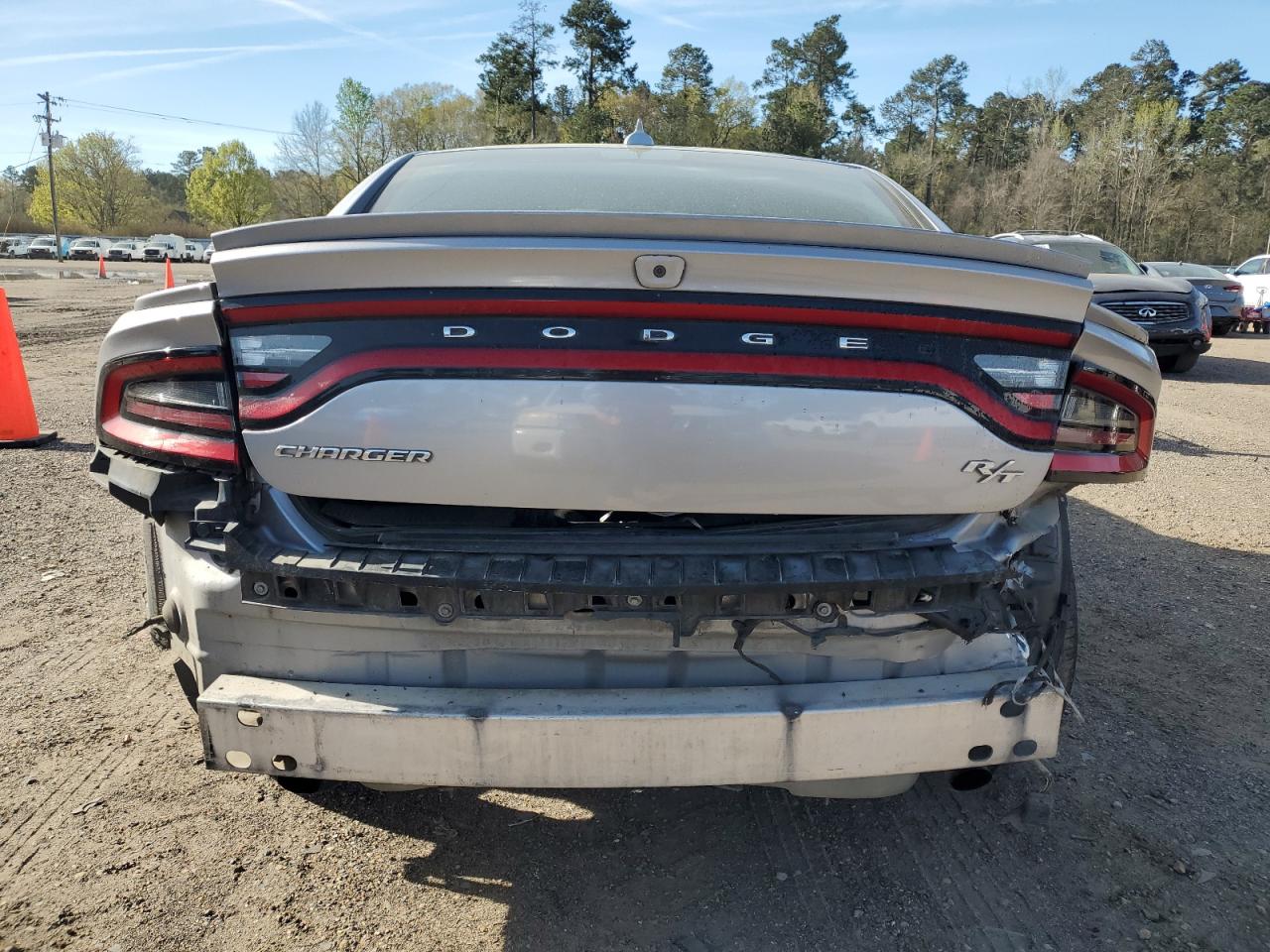 2018 Dodge Charger VIN 2C3CDXCT3JH233579 Copart auction photo, rear end damage thumbnail 6