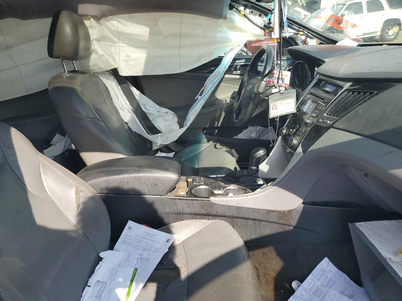 2013 Hyundai Sonata VIN 5NPEC4AC9DH543580 Copart auction photo, side damage thumbnail 7