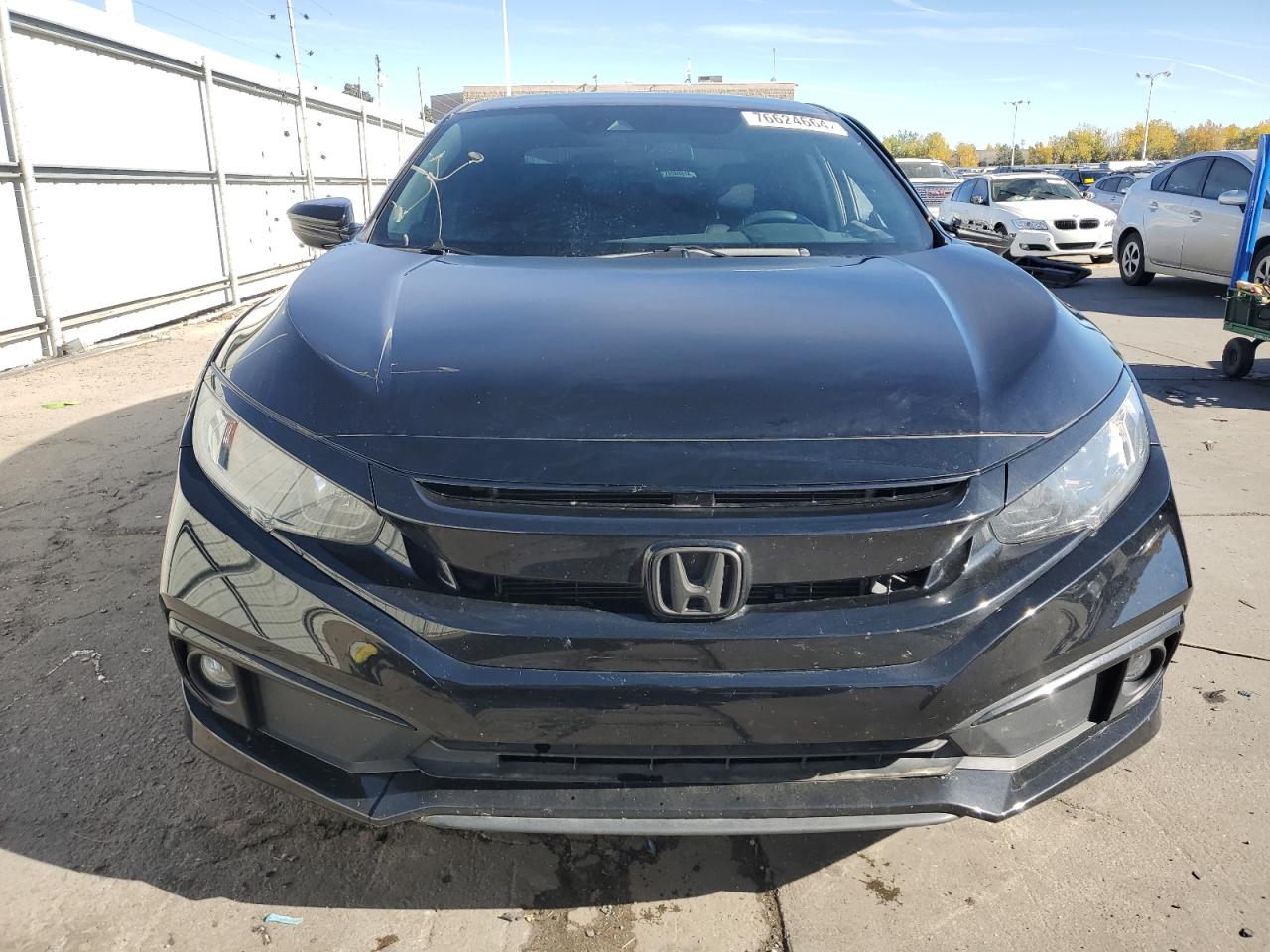 2021 Honda Civic VIN 2HGFC2F84MH529562 Copart auction photo, side / front end damage thumbnail 5