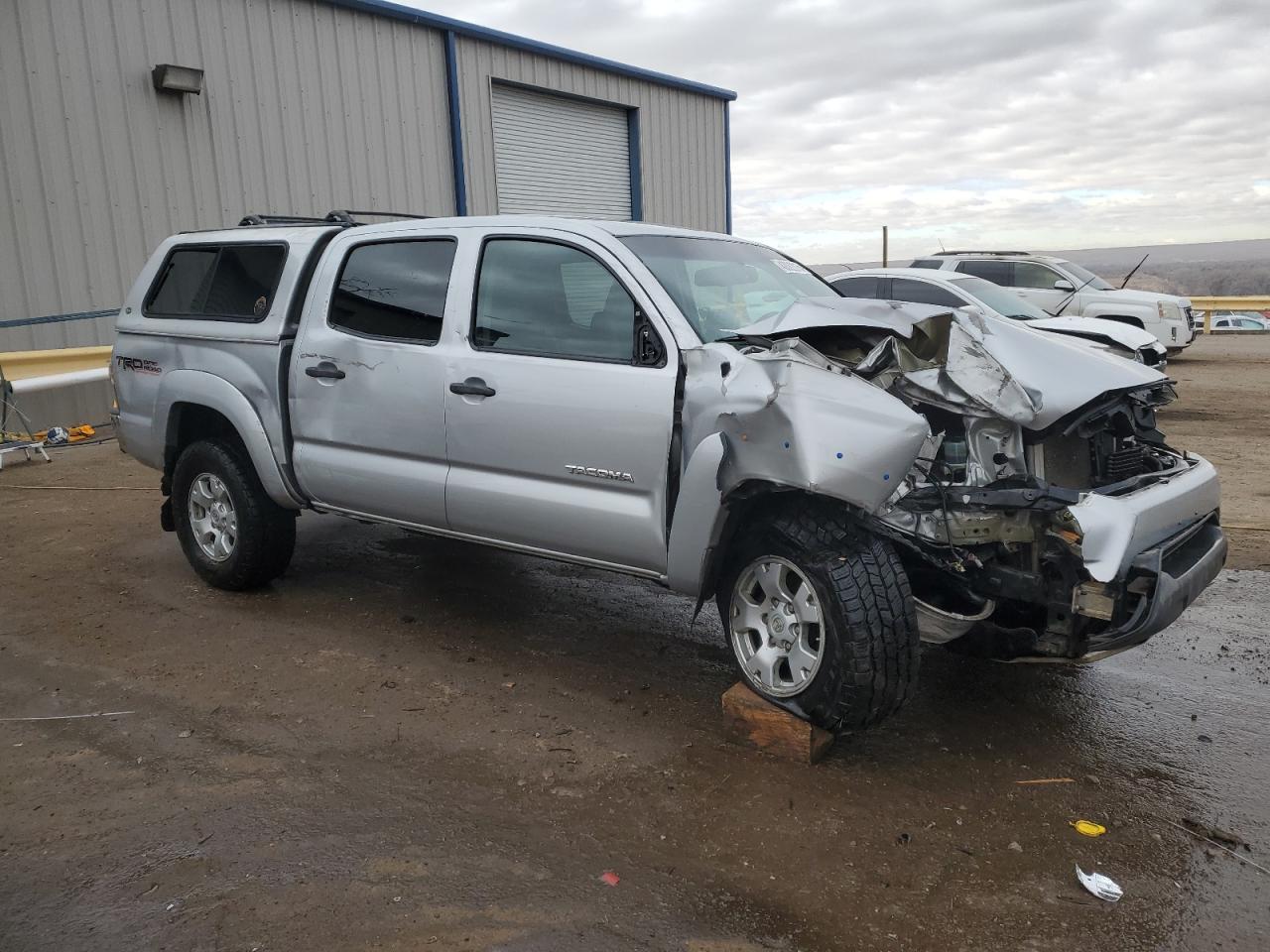 2013 Toyota Tacoma VIN 3TMLU4EN7DM112620 Copart auction photo, front end / side damage thumbnail 4
