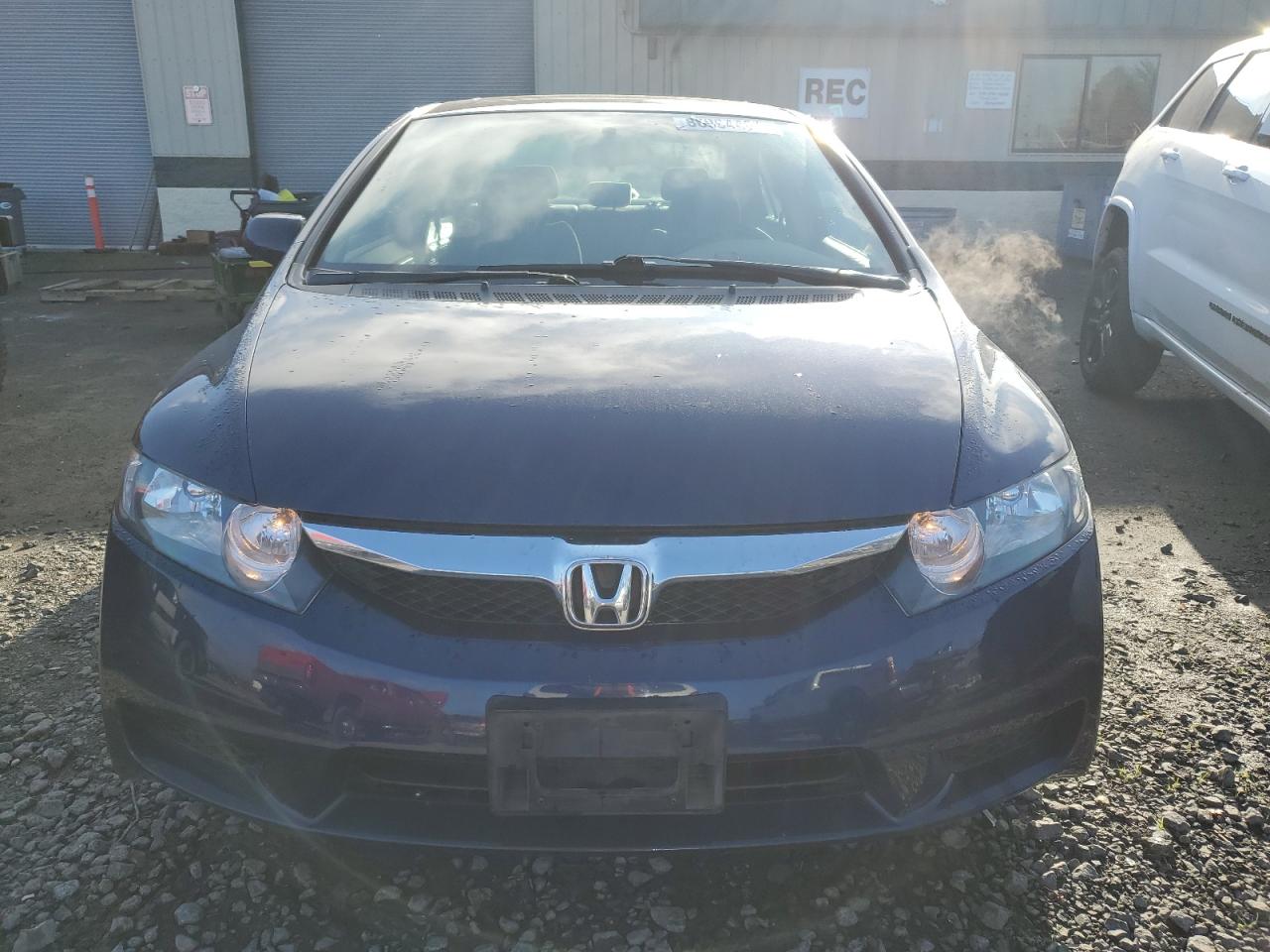 2009 Honda Civic VIN 2HGFA16829H501038 Copart auction photo, side damage thumbnail 5