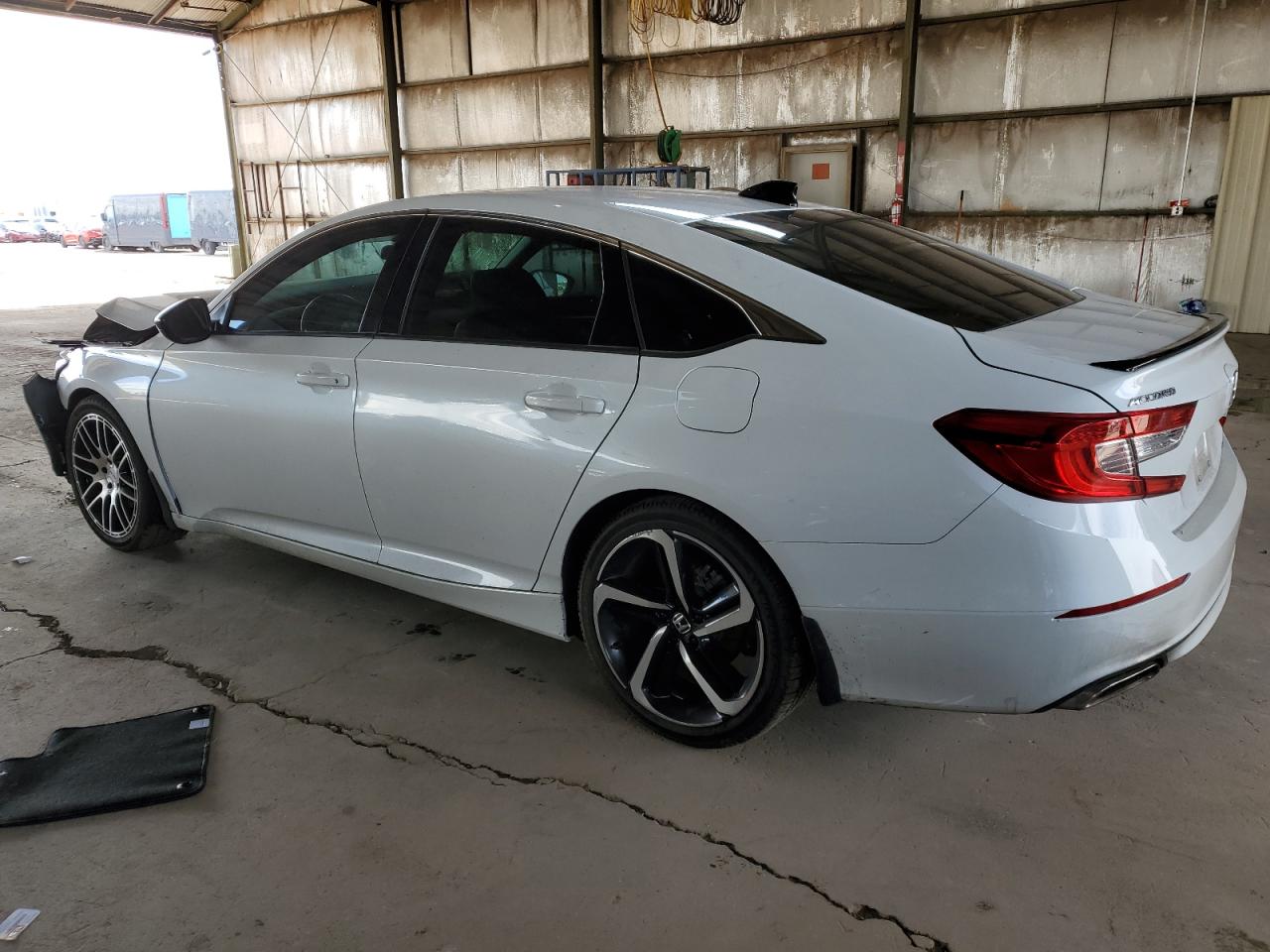 2022 Honda Accord VIN 1HGCV1F35NA016283 Copart auction photo, front end damage thumbnail 2