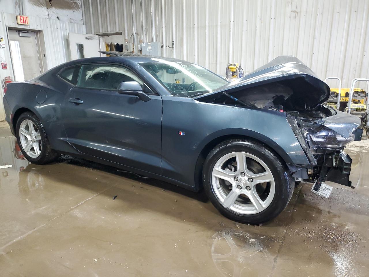 2023 Chevrolet Camaro VIN 1G1FB1RX4P0139657 Copart auction photo, front end / side damage thumbnail 4