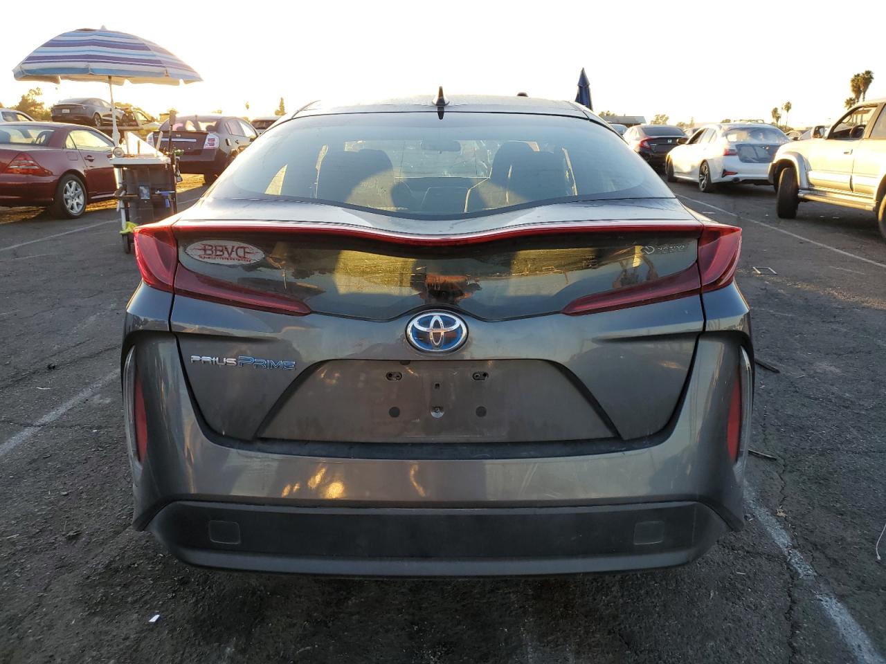 2018 Toyota Prius VIN JTDKARFP1J3077751 Copart auction photo, side / minor dent/scratches damage thumbnail 6