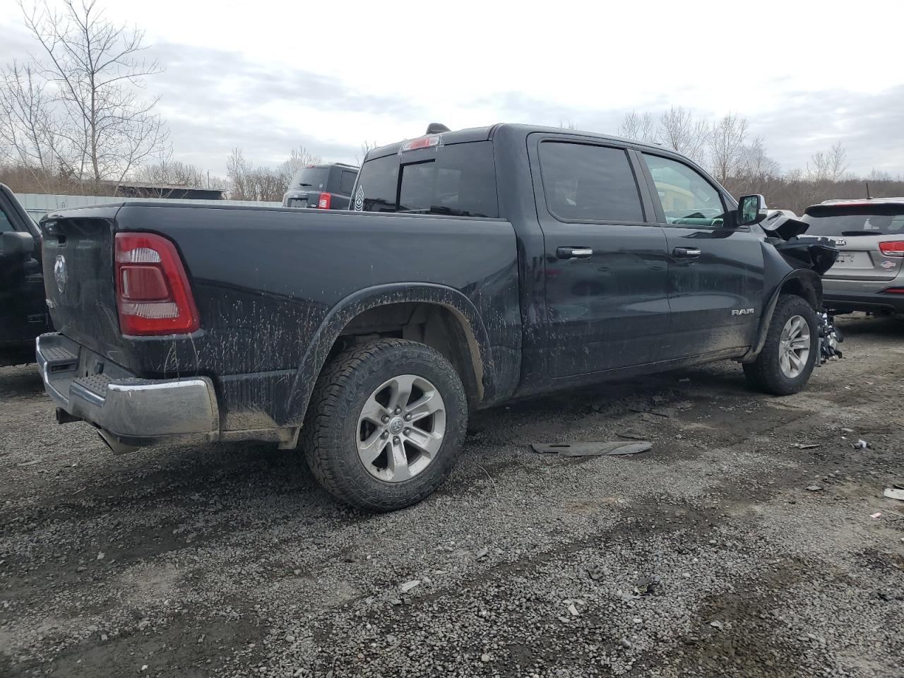 2019 RAM 1500 VIN 1C6RREJT5KN916561 Copart auction photo, front end damage thumbnail 3