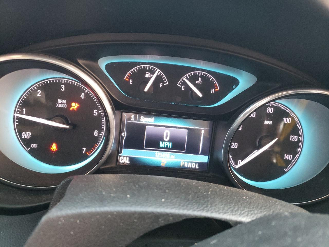 2017 Buick Envision VIN LRBFXBSA1HD223111 Copart auction photo, side / front end damage thumbnail 9