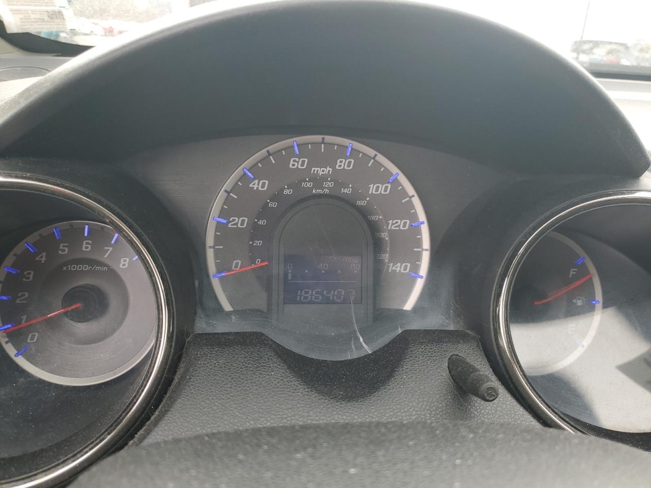 2013 Honda Fit VIN JHMGE8H56DC020352 Copart auction photo, minor dent/scratches damage thumbnail 9