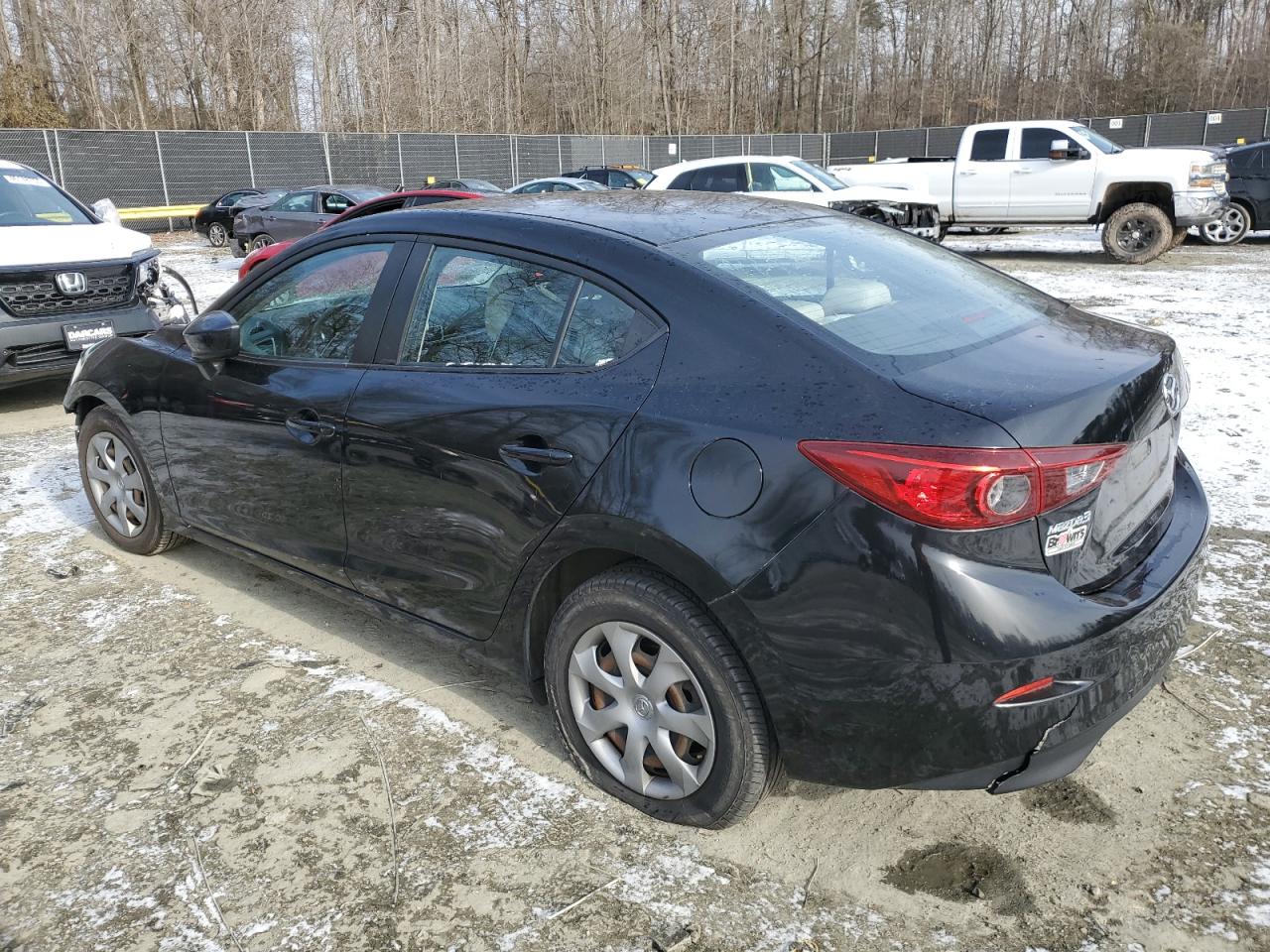 2014 Mazda 3 VIN JM1BM1U76E1119277 Copart auction photo, front end damage thumbnail 2