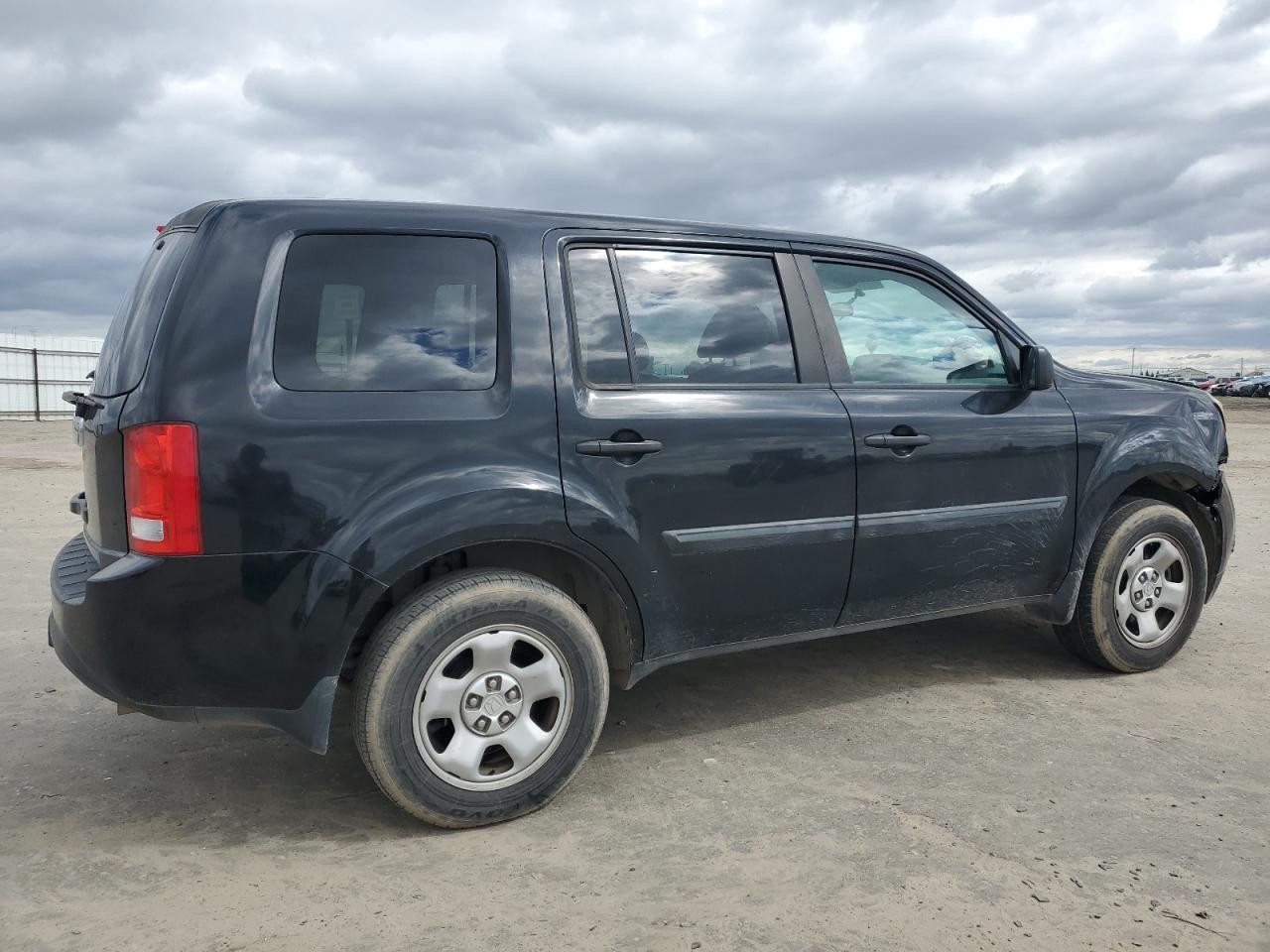 2013 Honda Pilot VIN 5FNYF3H21DB044184 Copart auction photo, front end damage thumbnail 3