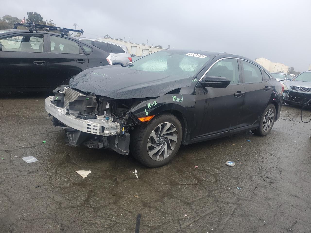 2016 Honda Civic VIN 19XFC2F71GE249796