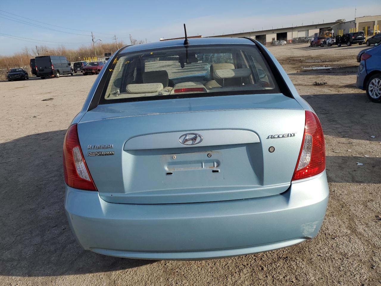 2009 Hyundai Accent VIN KMHCN46C99U389245 Copart auction photo, front end / mechanical damage thumbnail 6