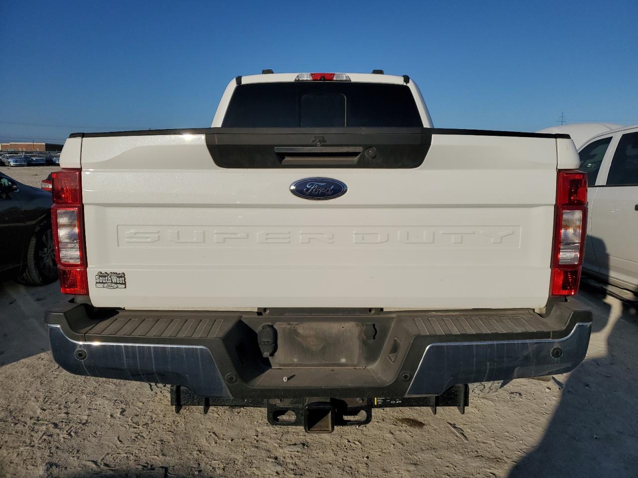 2021 Ford F250 VIN 1FT8W2BT5MED19455 Copart auction photo, front end / side damage thumbnail 6