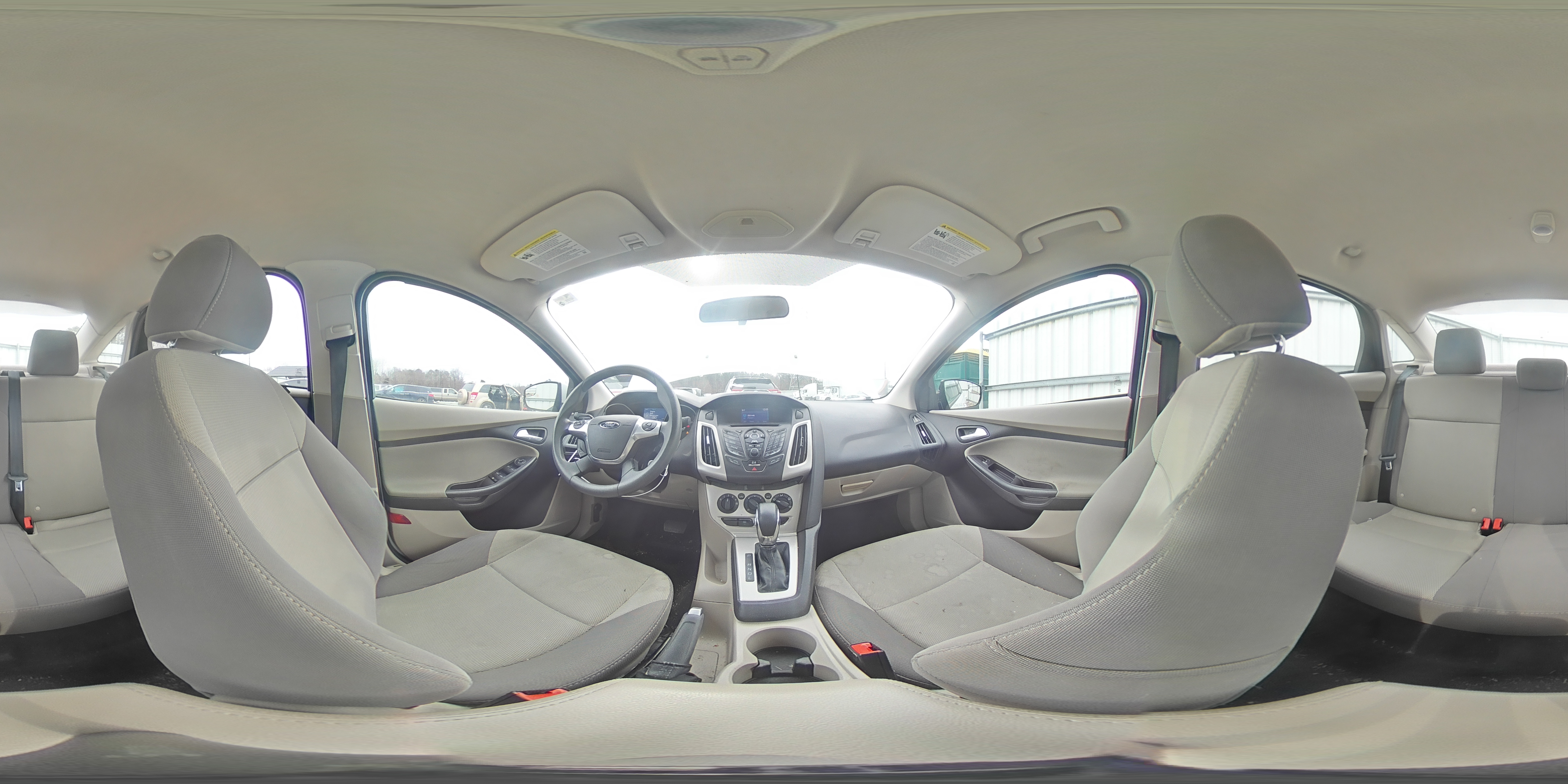 2014 Ford Focus VIN 1FADP3F28EL359552 Copart auction photo, all over damage thumbnail 13