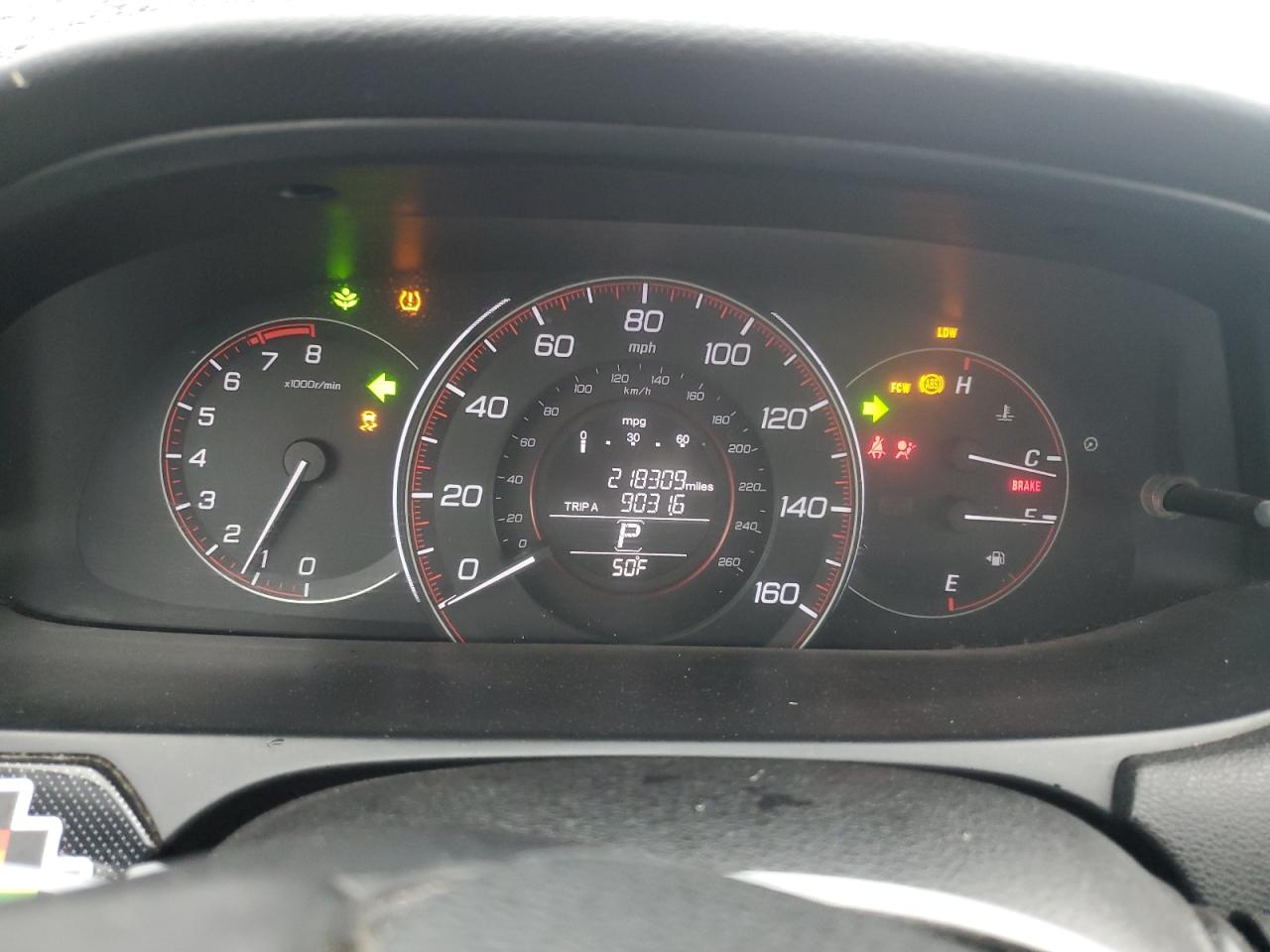2014 Honda Accord VIN 1HGCT2B84EA001514 Copart auction photo, front end / side damage thumbnail 9
