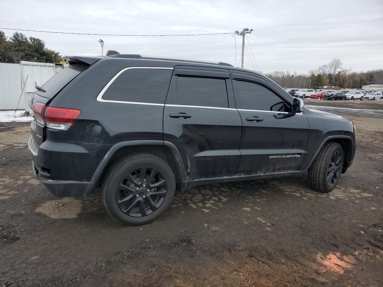 2014 Jeep Grand Cherokee VIN 1C4RJFBG6EC352734 Copart auction photo, front end / rear end damage thumbnail 3