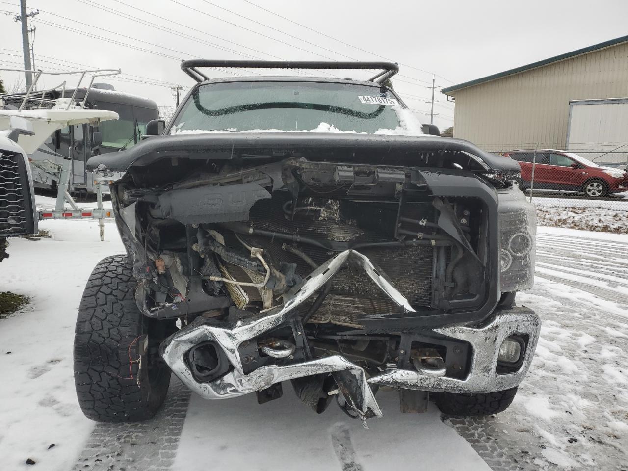2012 Ford F350 VIN 1FT8W3BT8CEC43525 Copart auction photo, front end damage thumbnail 5