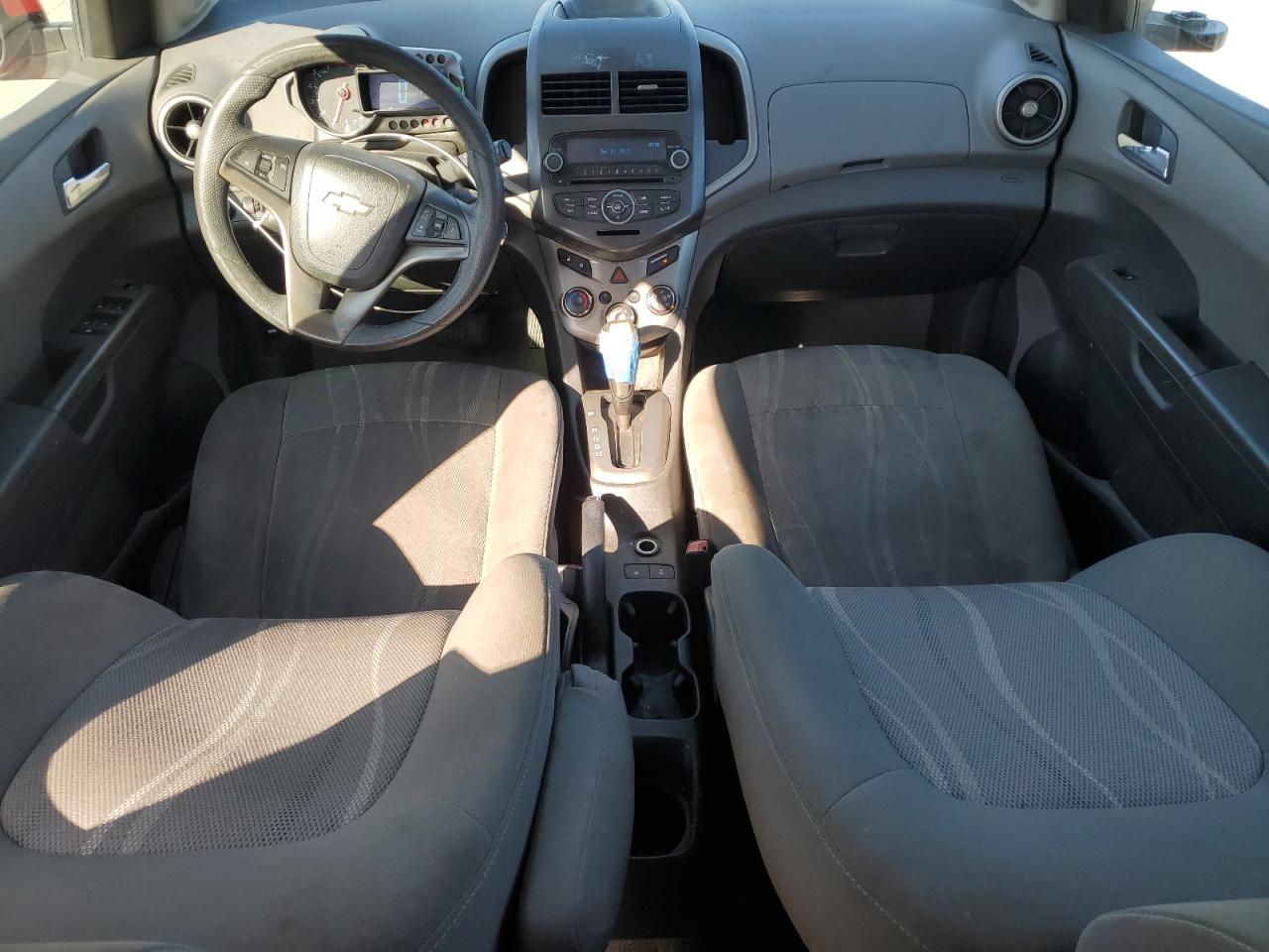 2012 Chevrolet Sonic VIN 1G1JC6SH2C4103007 Copart auction photo, side / front end damage thumbnail 8