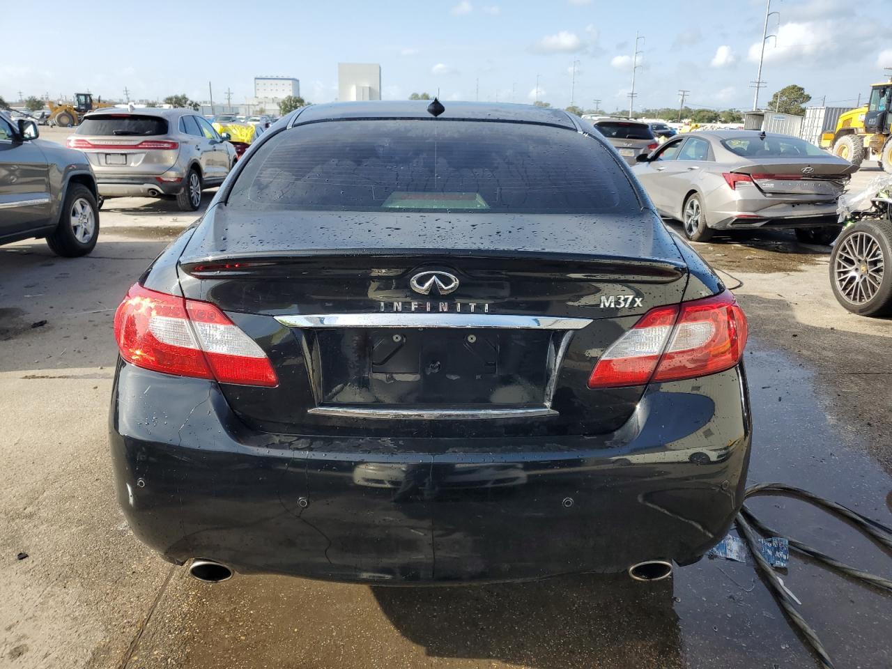 2013 Infiniti M VIN JN1BY1AR3DM601389 Copart auction photo, front end damage thumbnail 6