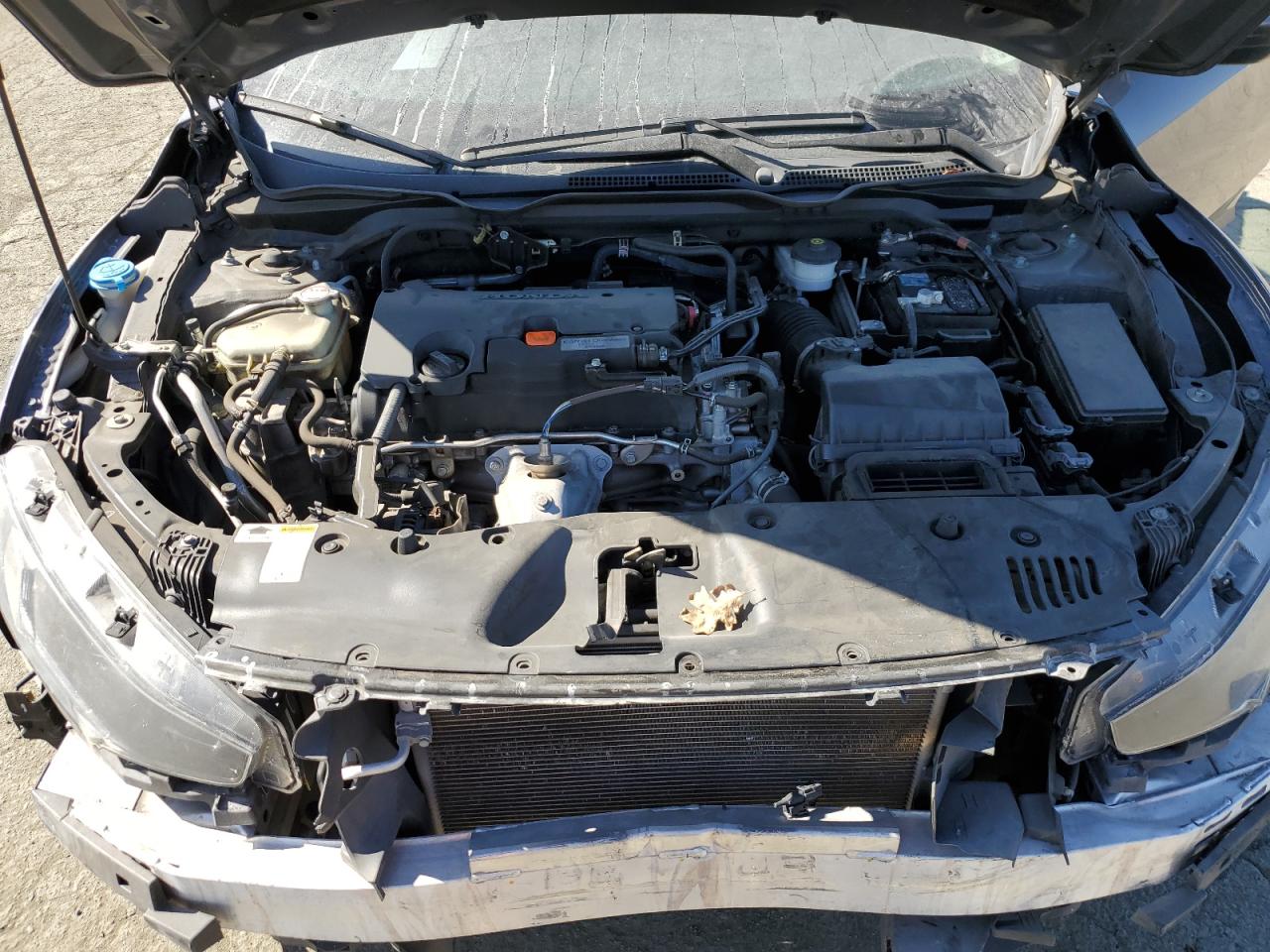 2020 Honda Civic VIN 2HGFC2F62LH502728 Copart auction photo, rear end / front end damage thumbnail 11