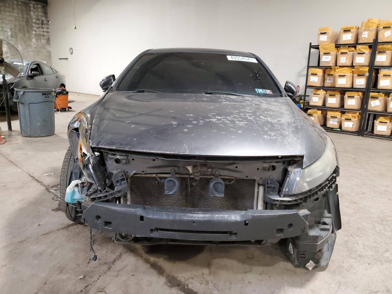 2011 Honda Accord VIN 1HGCS2B84BA008672 Copart auction photo, front end / side damage thumbnail 5