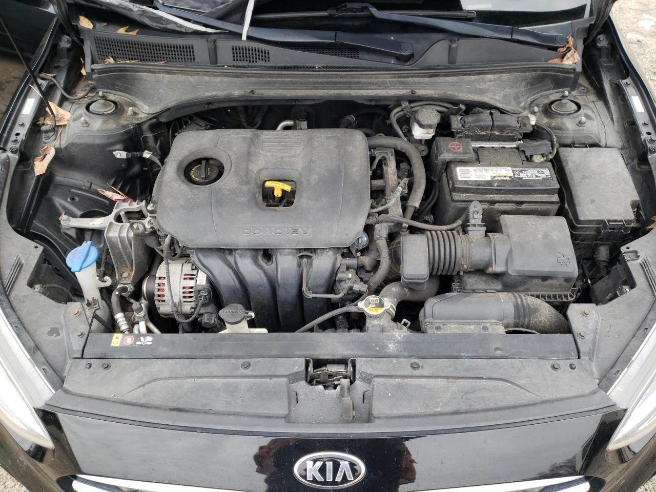 2019 KIA Forte VIN 3KPF24AD2KE041396 Copart auction photo, side / undercarriage damage thumbnail 12