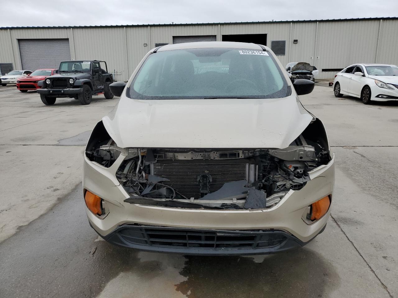 2017 Ford Escape VIN 1FMCU0F78HUD72238 Copart auction photo, front end damage thumbnail 5