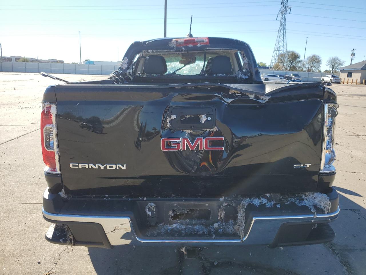 2016 GMC Canyon VIN 1GTG6DE30G1157121 Copart auction photo, all over / water/flood damage thumbnail 6