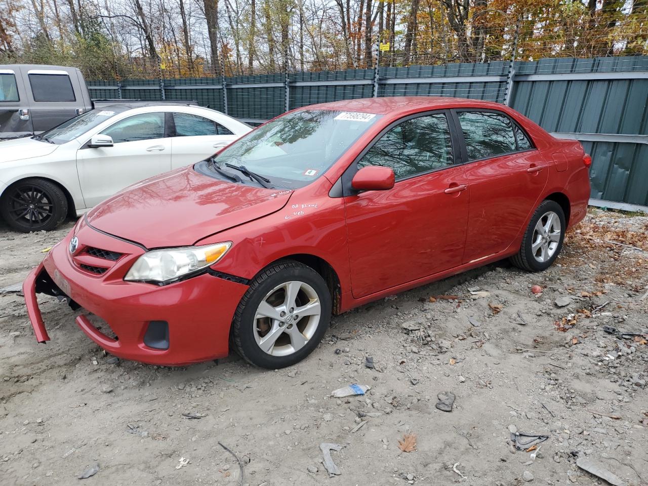 2011 Toyota Corolla VIN 2T1BU4EE4BC657904