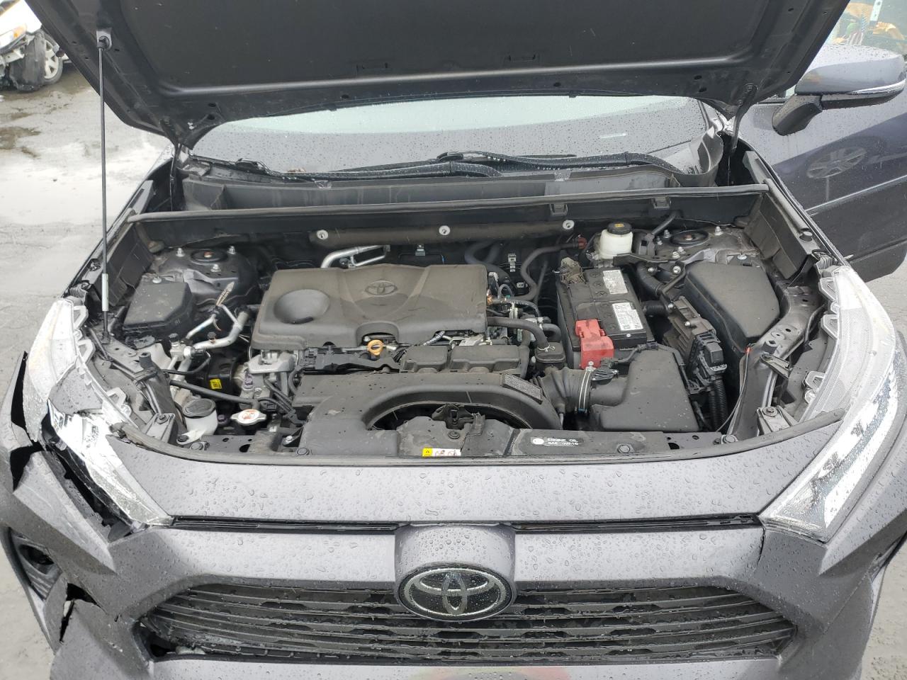2021 Toyota RAV 4 VIN 2T3W1RFV6MW106565 Copart auction photo, side / front end damage thumbnail 13