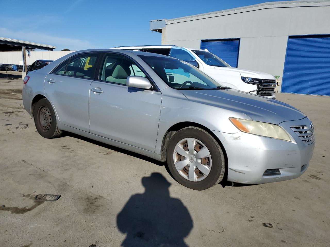 2007 Toyota Camry VIN 4T1BE46K87U551172 Copart auction photo, front end damage thumbnail 4