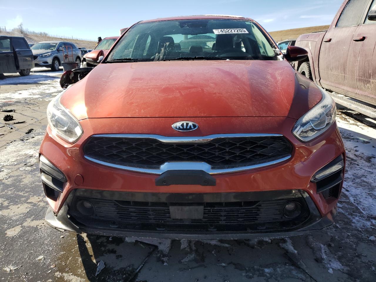 2019 KIA Forte VIN 3KPF54AD0KE087333 Copart auction photo, side damage thumbnail 5