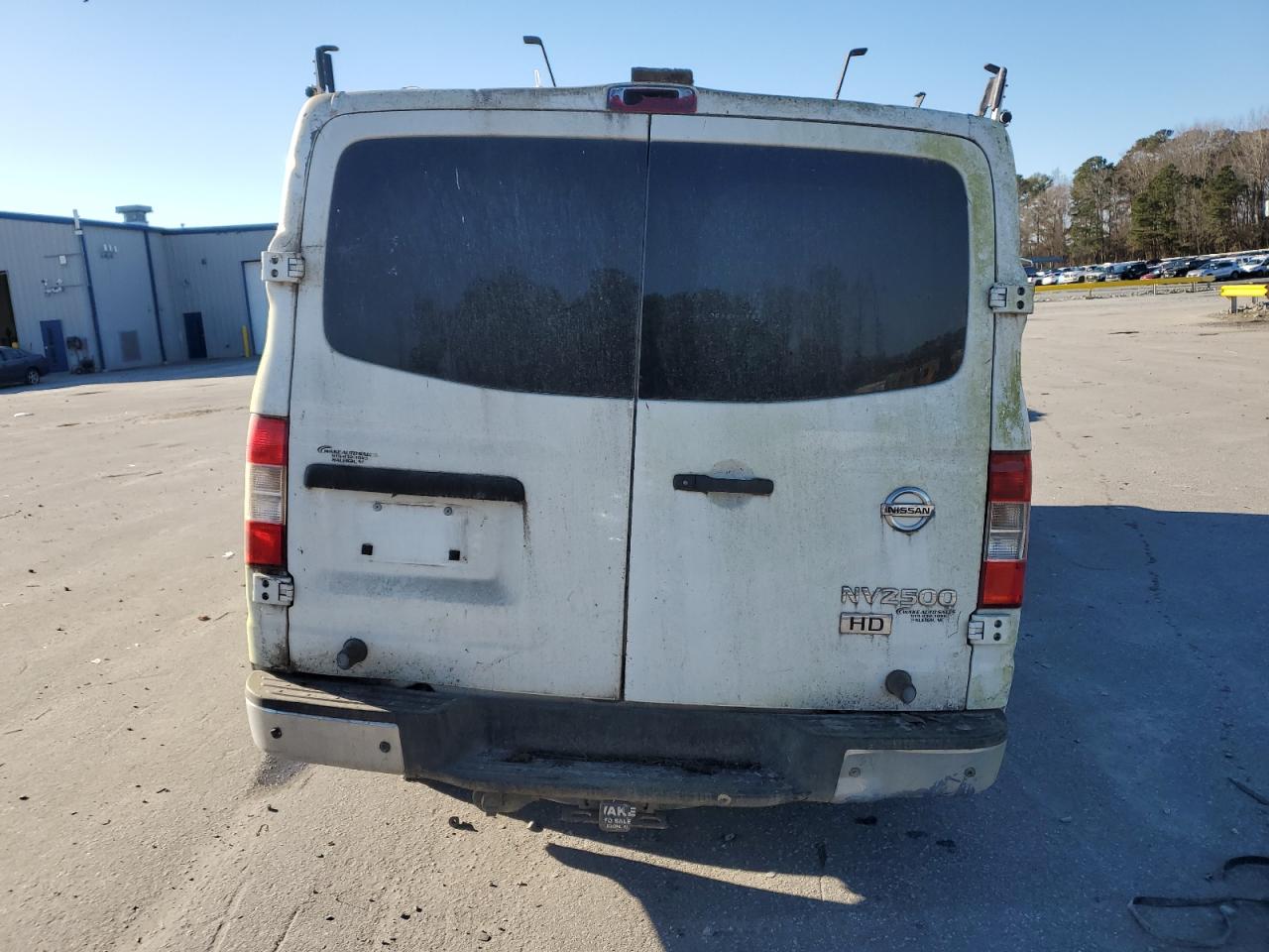 2014 Nissan NV VIN 1N6AF0KY0EN106199 Copart auction photo, front end damage thumbnail 6