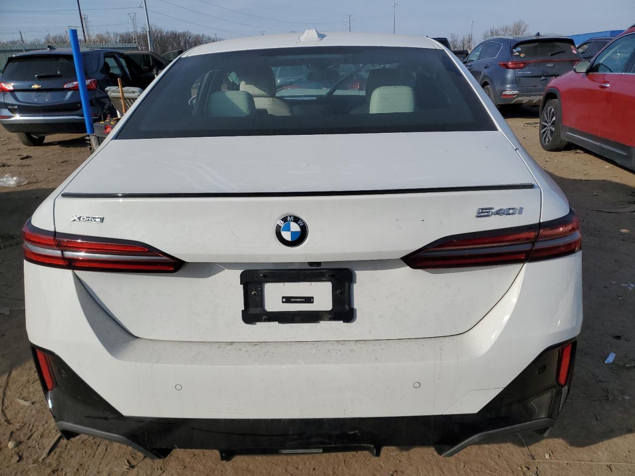 2024 BMW 5er VIN WBA63FJ08RCS27531 Copart auction photo, all over damage thumbnail 6