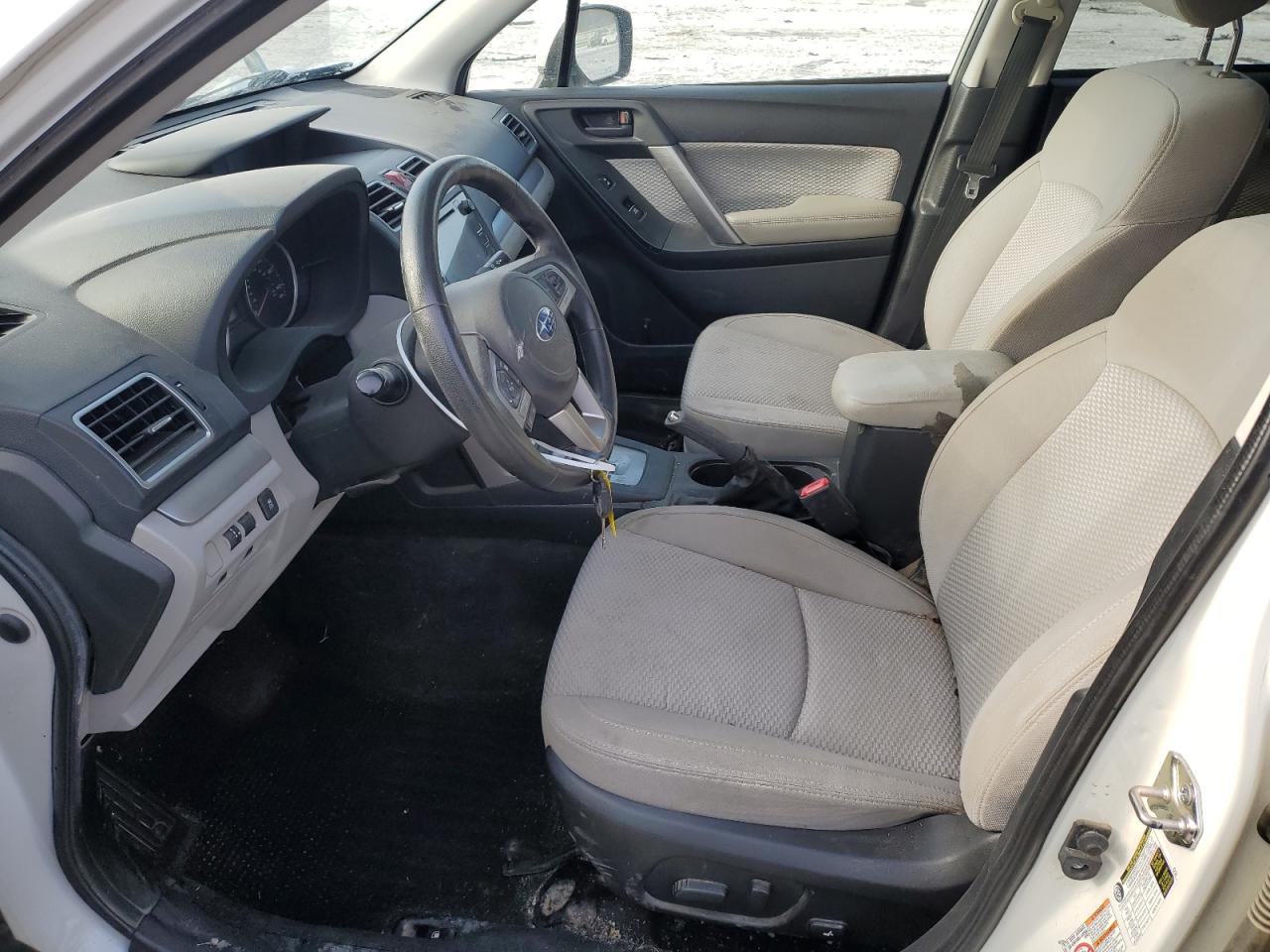 2017 Subaru Forester VIN JF2SJAEC0HH568441 Copart auction photo, frame damage / front end damage thumbnail 7