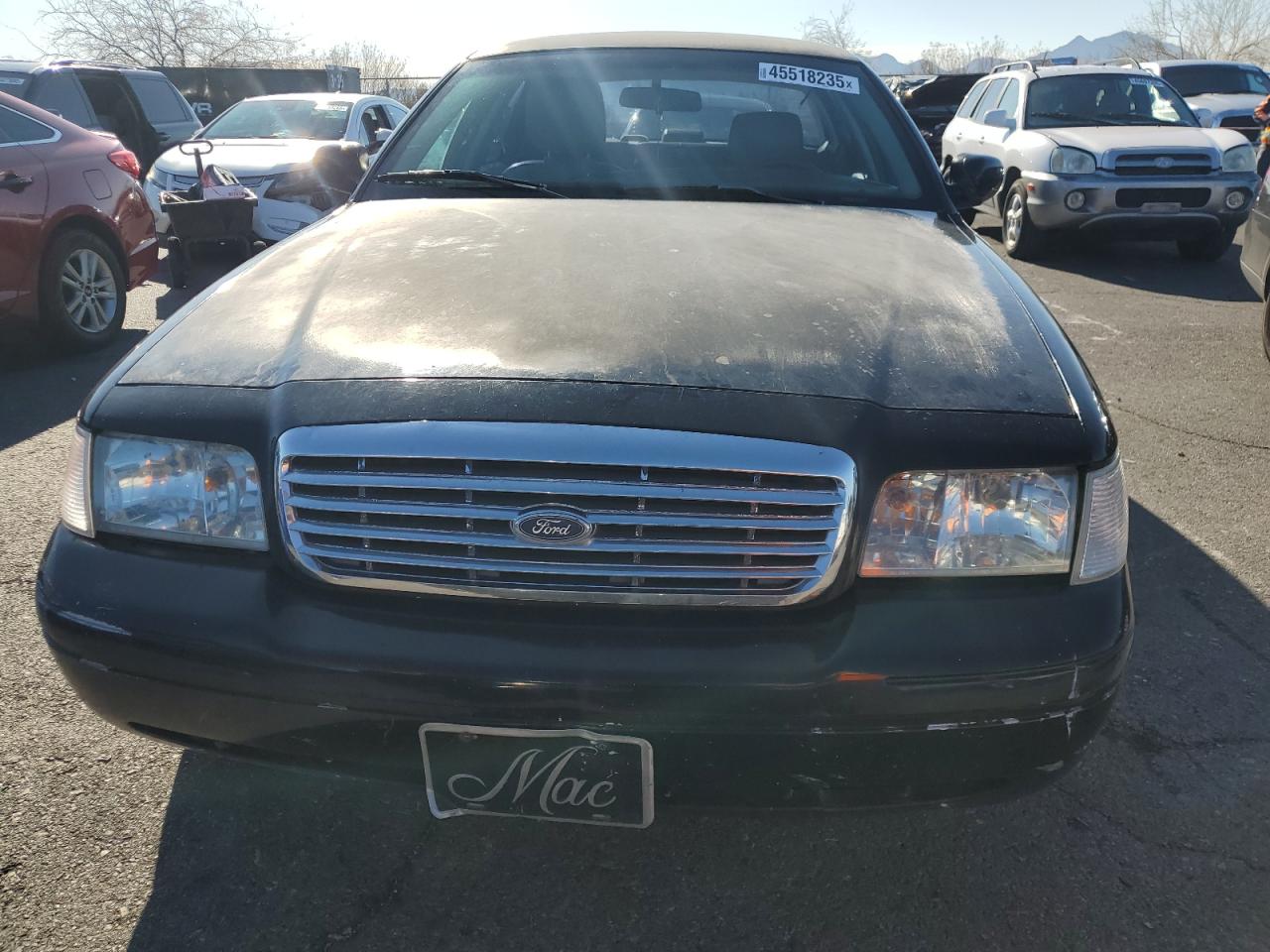 2011 Ford Crown Victoria VIN 2FABP7EVXBX165596 Copart auction photo, rear end damage thumbnail 5