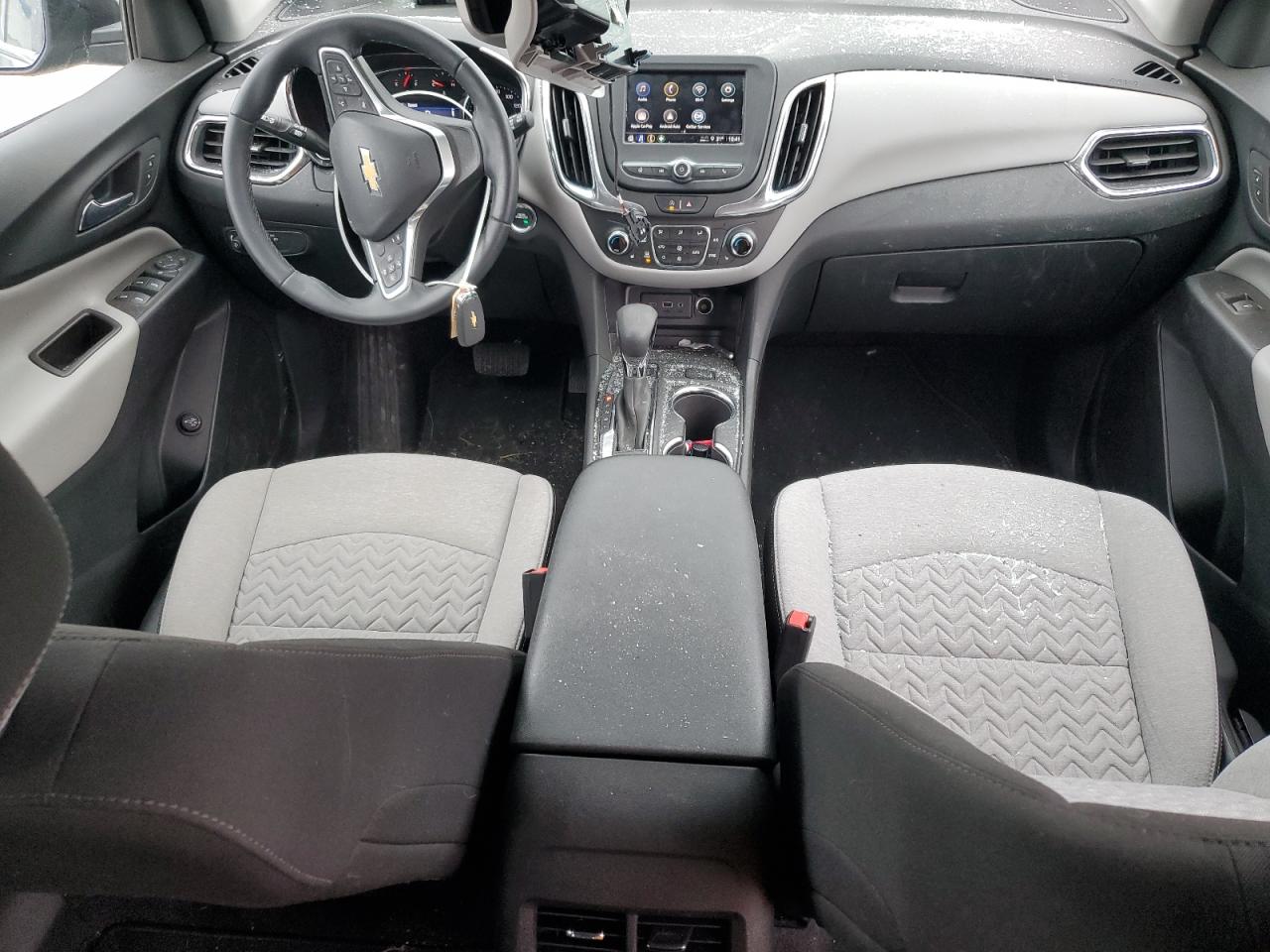 2023 Chevrolet Equinox VIN 3GNAXUEG9PS110097 Copart auction photo, top/roof damage thumbnail 8