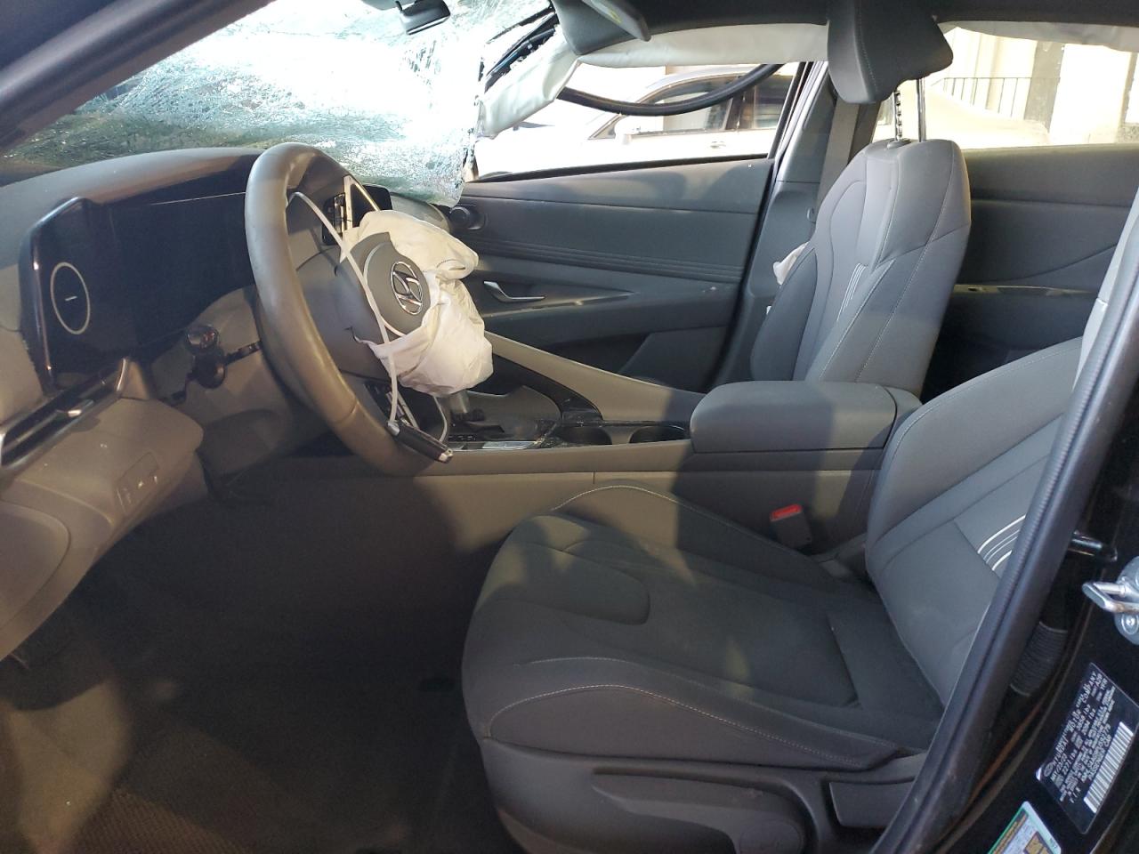 2023 Hyundai Elantra VIN KMHLS4AG9PU592779 Copart auction photo, front end damage thumbnail 7