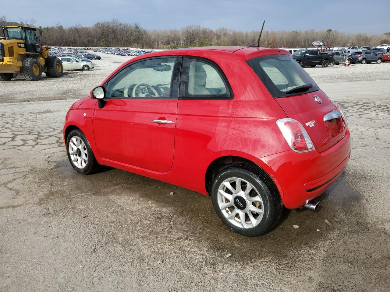 2017 Fiat 500 VIN 3C3CFFKR0HT697943 Copart auction photo, front end / minor dent/scratches damage thumbnail 2
