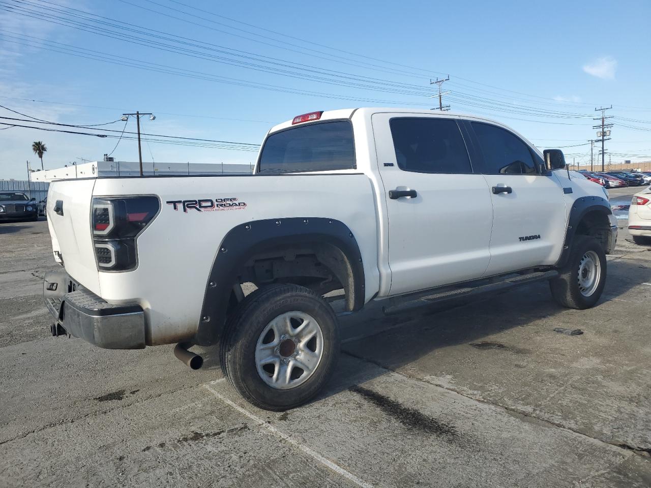 2010 Toyota Tundra VIN 5TFEY5F10AX096989 Copart auction photo, rear end damage thumbnail 3